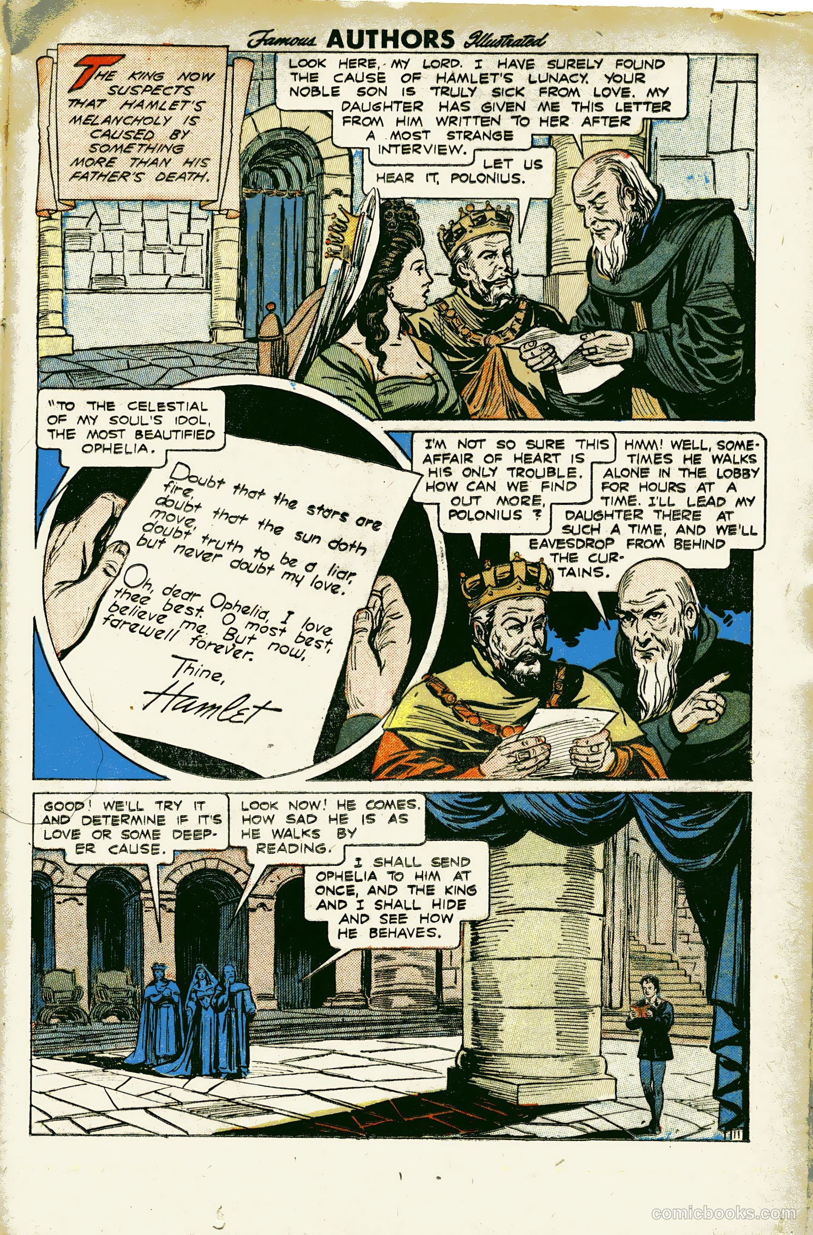 Stories By Famous Authors Illustrated 8 - Hamlet #1 — page 13 of 36