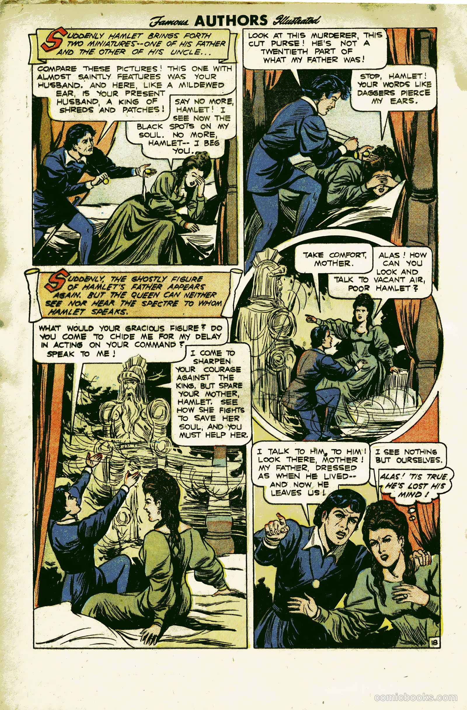 Stories By Famous Authors Illustrated 8 - Hamlet #1 — page 20 of 36