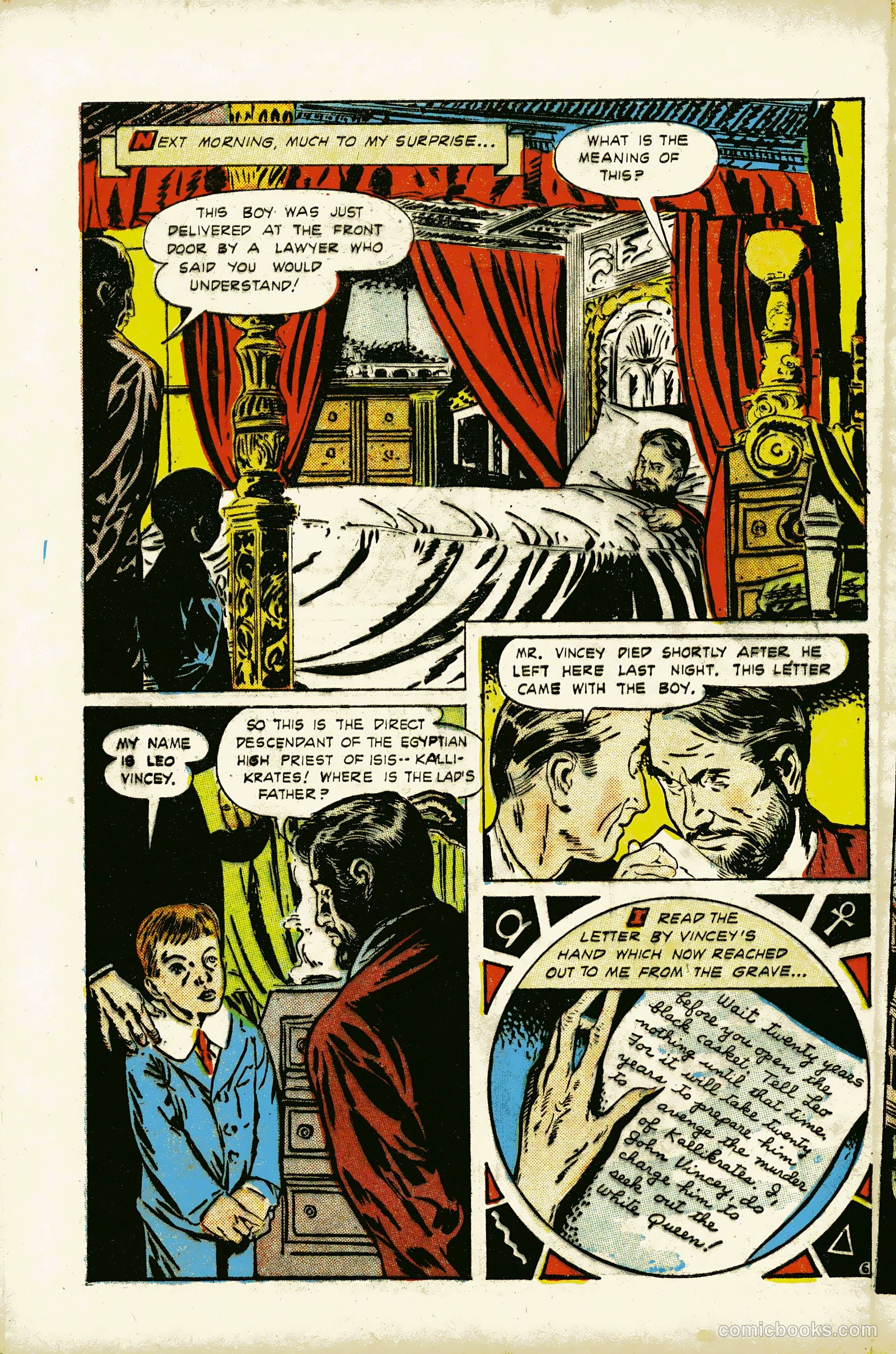 Stories By Famous Authors Illustrated 3 - She #1 — page 8 of 52