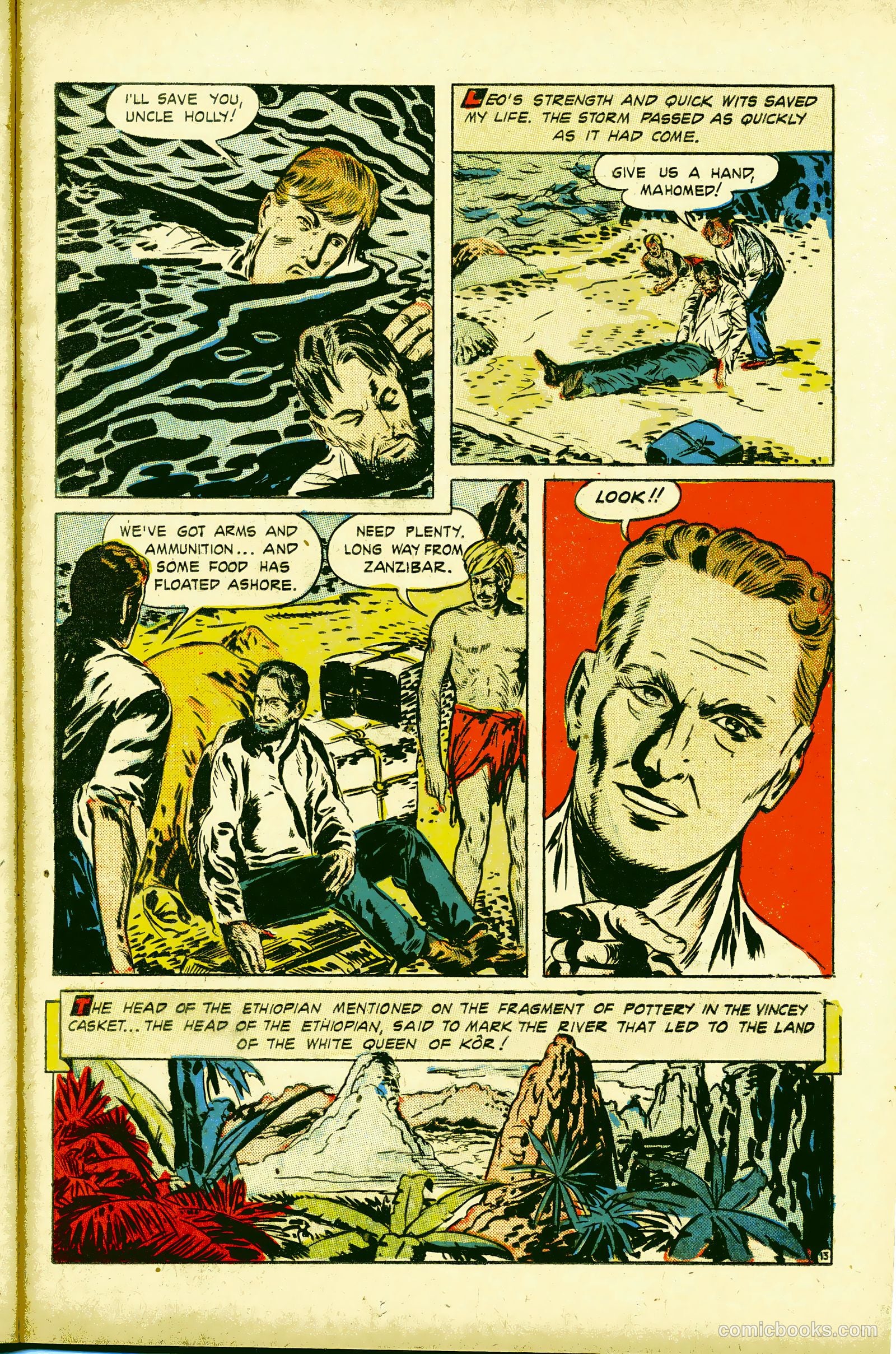 Stories By Famous Authors Illustrated 3 - She #1 — page 15 of 52