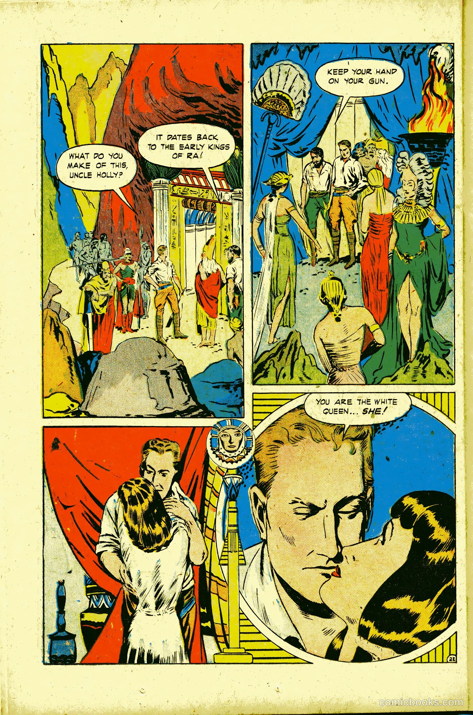 Stories By Famous Authors Illustrated 3 - She #1 — page 24 of 52