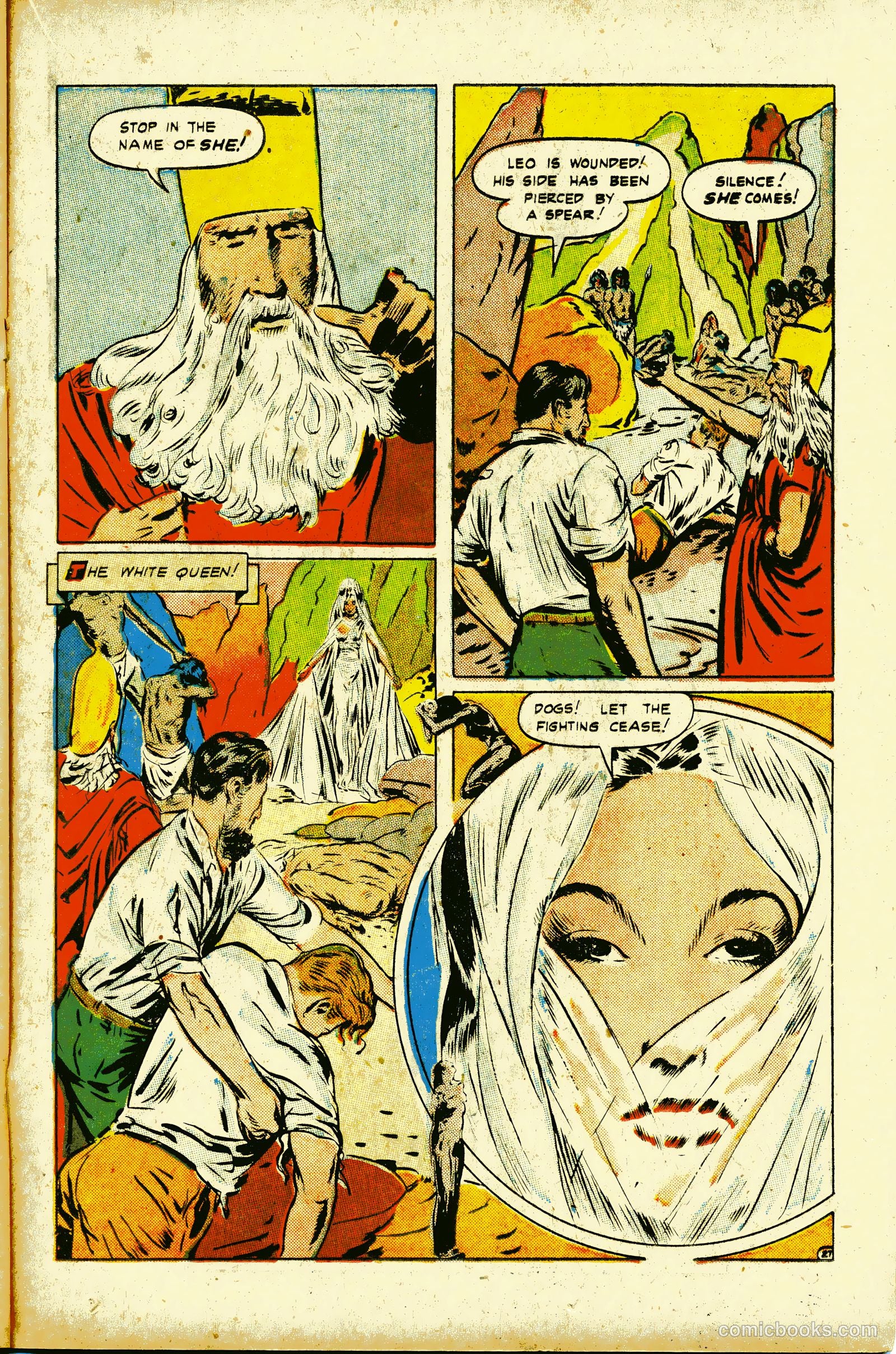 Stories By Famous Authors Illustrated 3 - She #1 — page 29 of 52