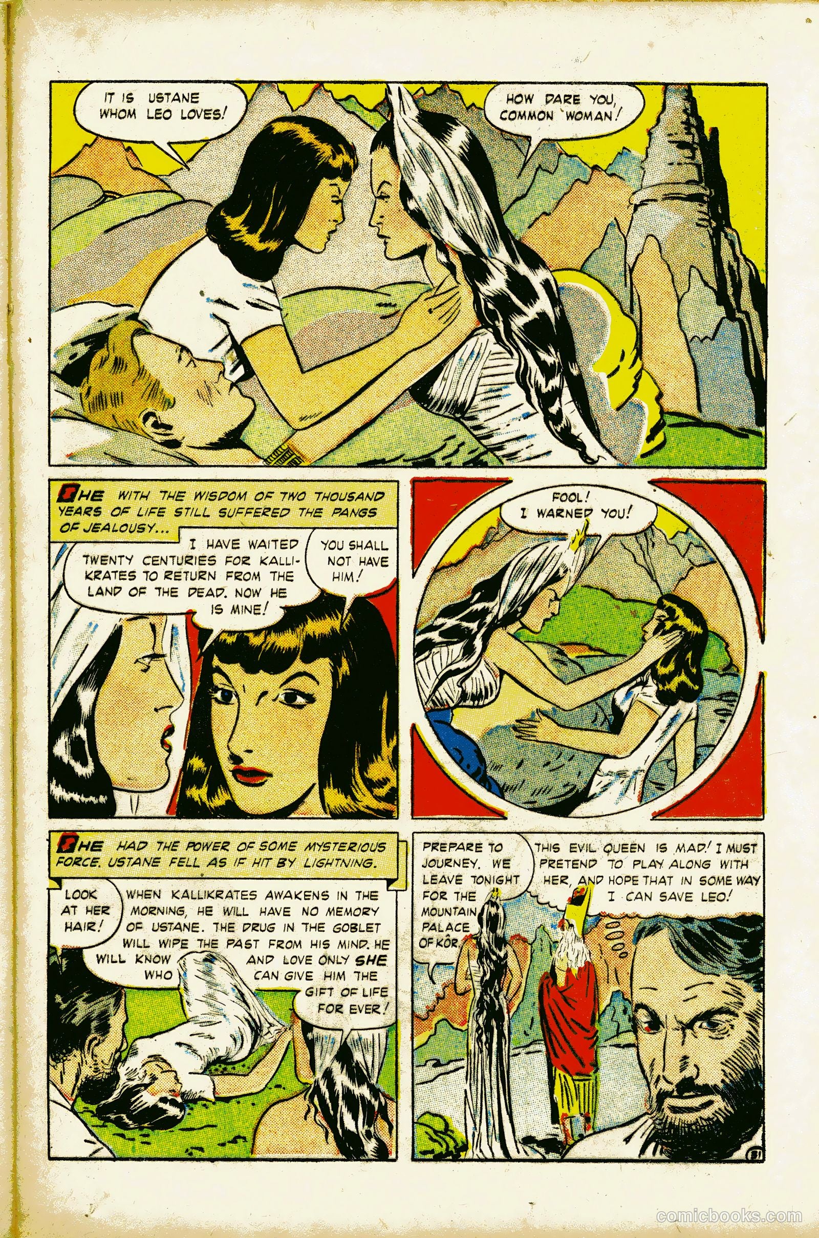 Stories By Famous Authors Illustrated 3 - She #1 — page 33 of 52