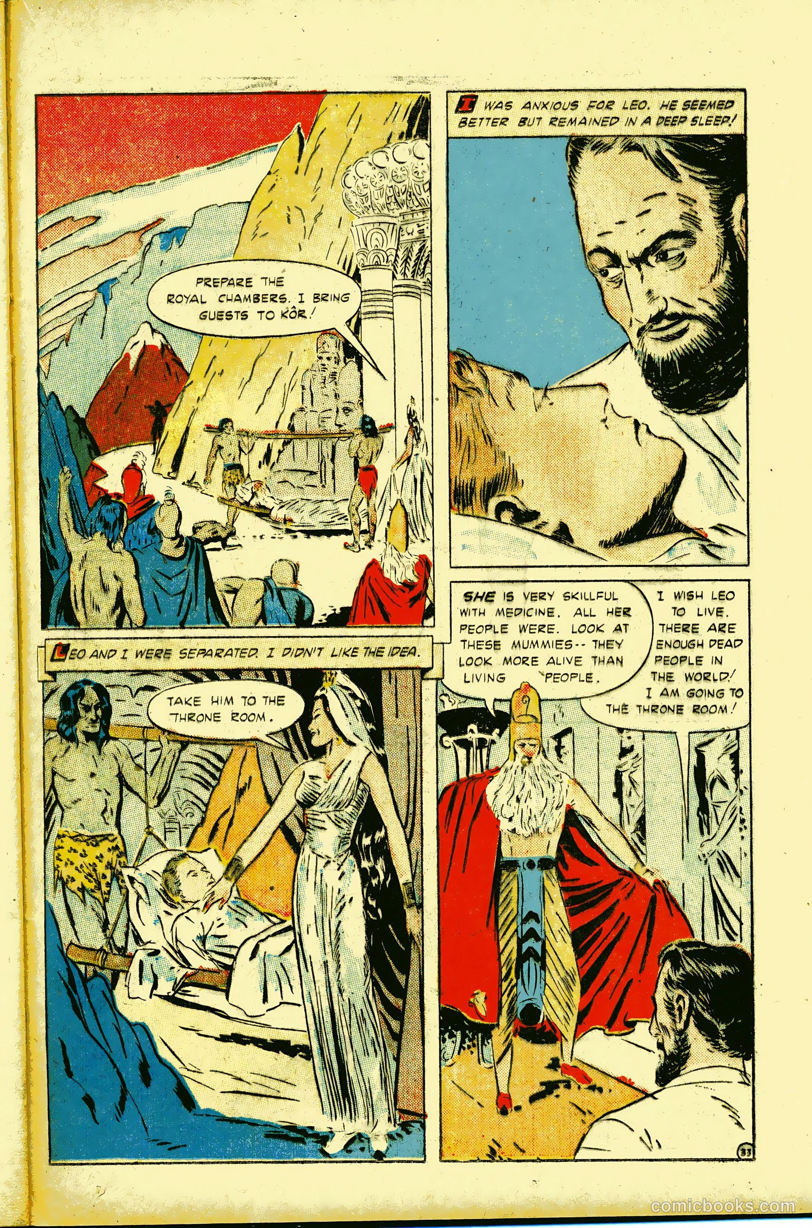Stories By Famous Authors Illustrated 3 - She #1 — page 35 of 52