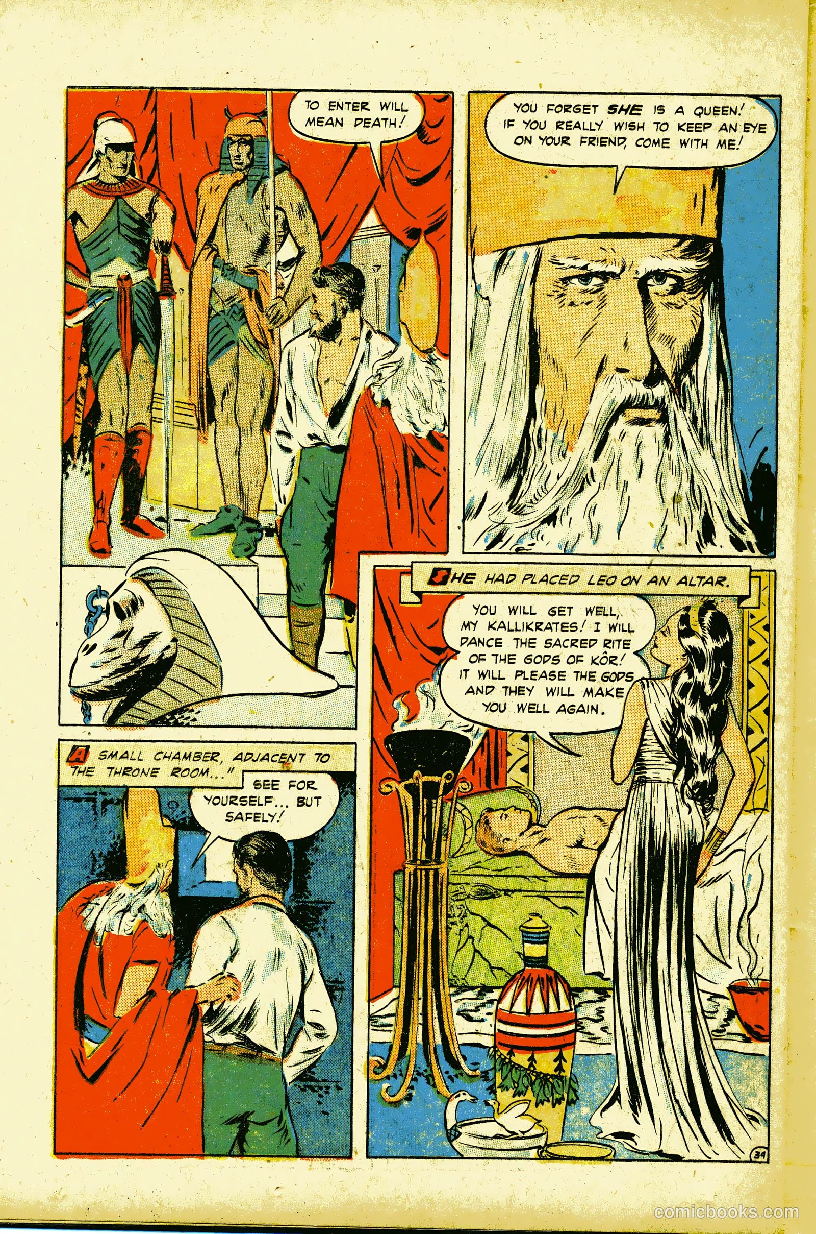 Stories By Famous Authors Illustrated 3 - She #1 — page 36 of 52