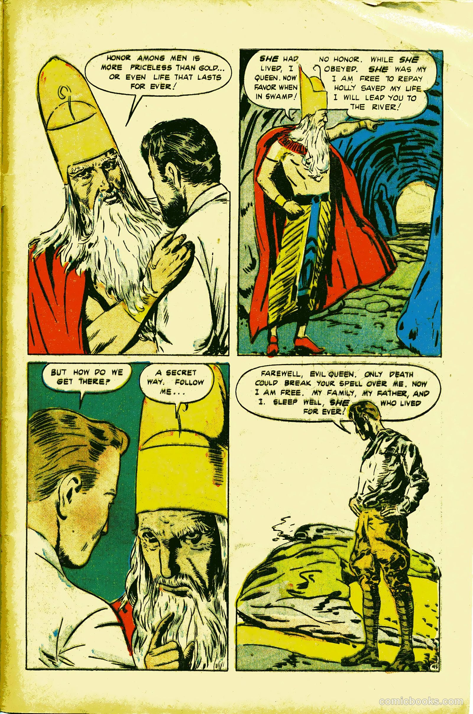 Stories By Famous Authors Illustrated 3 - She #1 — page 47 of 52