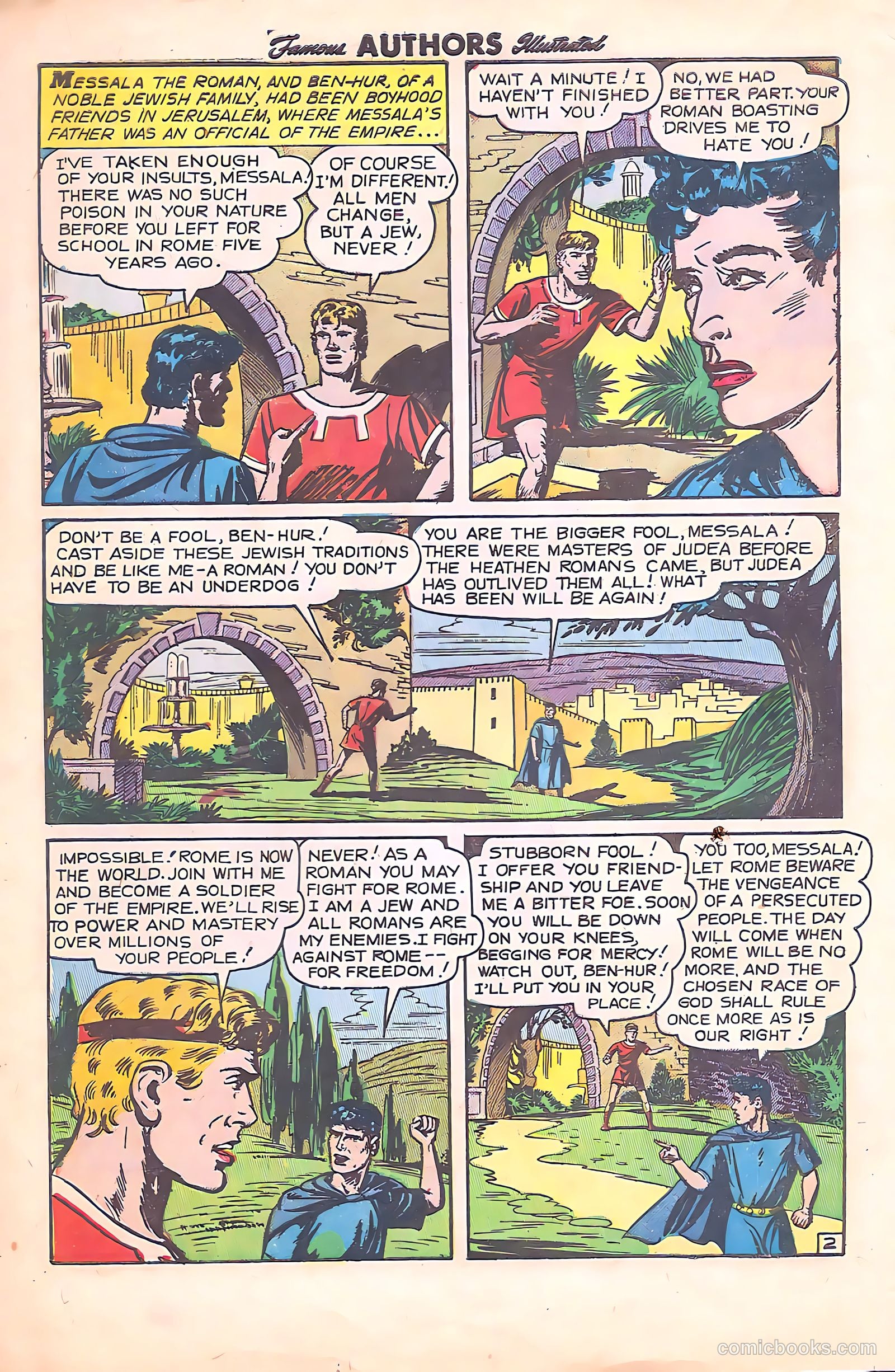 Stories By Famous Authors Illustrated 11 - Ben Hur #1 — page 4 of 51