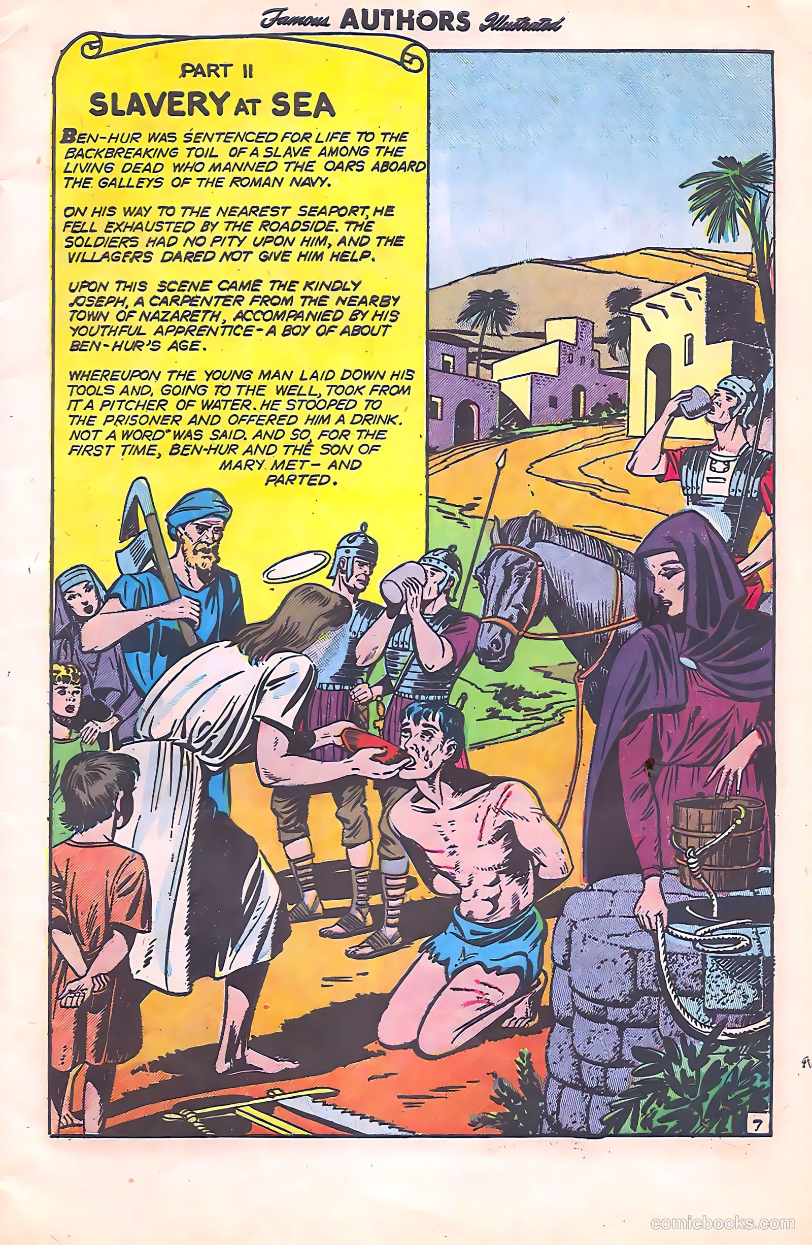 Stories By Famous Authors Illustrated 11 - Ben Hur #1 — page 9 of 51