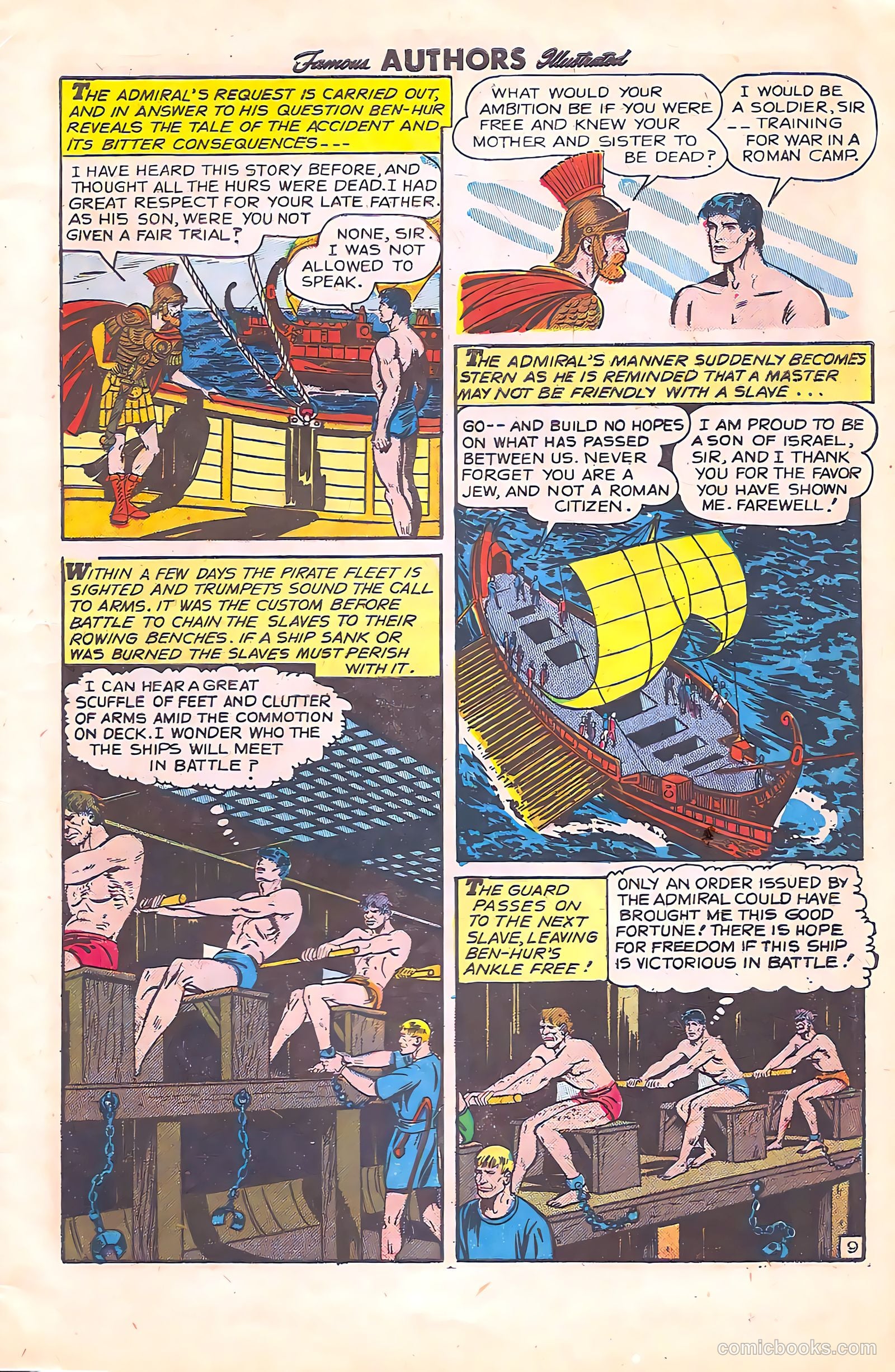 Stories By Famous Authors Illustrated 11 - Ben Hur #1 — page 11 of 51