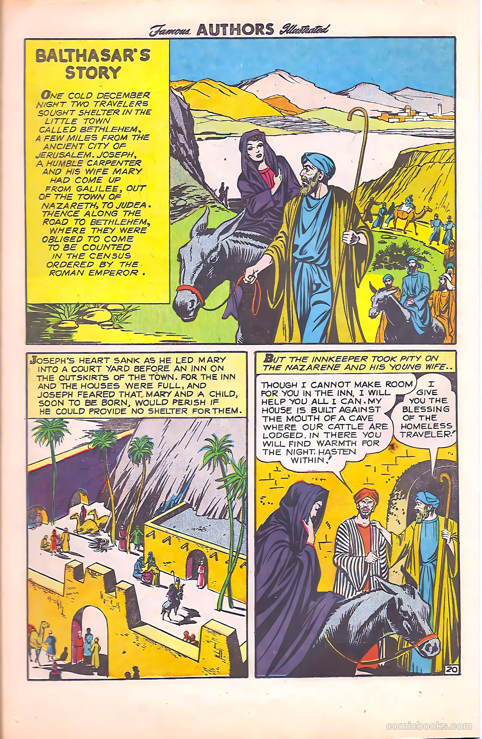 Stories By Famous Authors Illustrated 11 - Ben Hur #1 — page 22 of 51