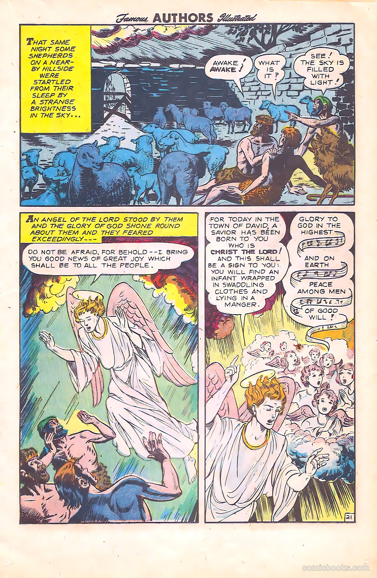 Stories By Famous Authors Illustrated 11 - Ben Hur #1 — page 23 of 51