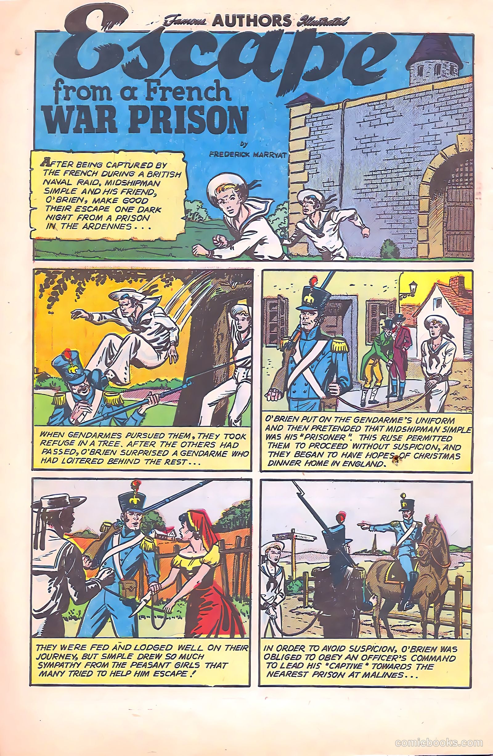 Stories By Famous Authors Illustrated 11 - Ben Hur #1 — page 47 of 51