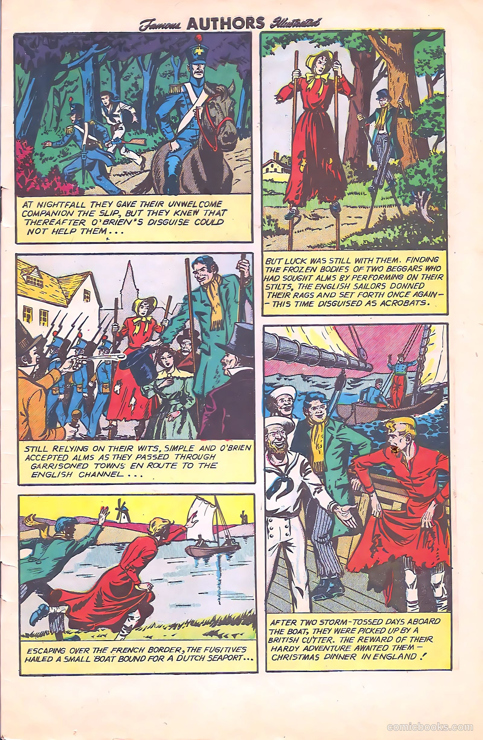 Stories By Famous Authors Illustrated 11 - Ben Hur #1 — page 48 of 51