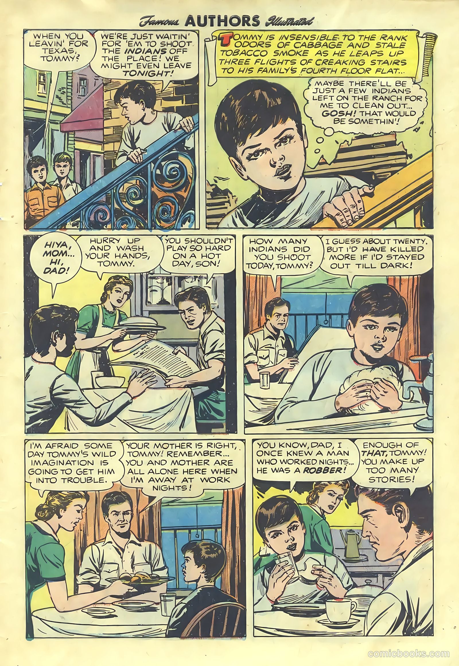 Stories By Famous Authors Illustrated 7 - The Window #1 — page 5 of 52