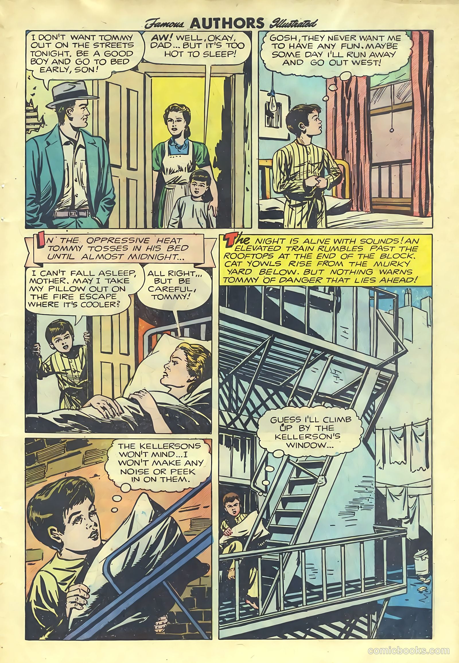 Stories By Famous Authors Illustrated 7 - The Window #1 — page 7 of 52