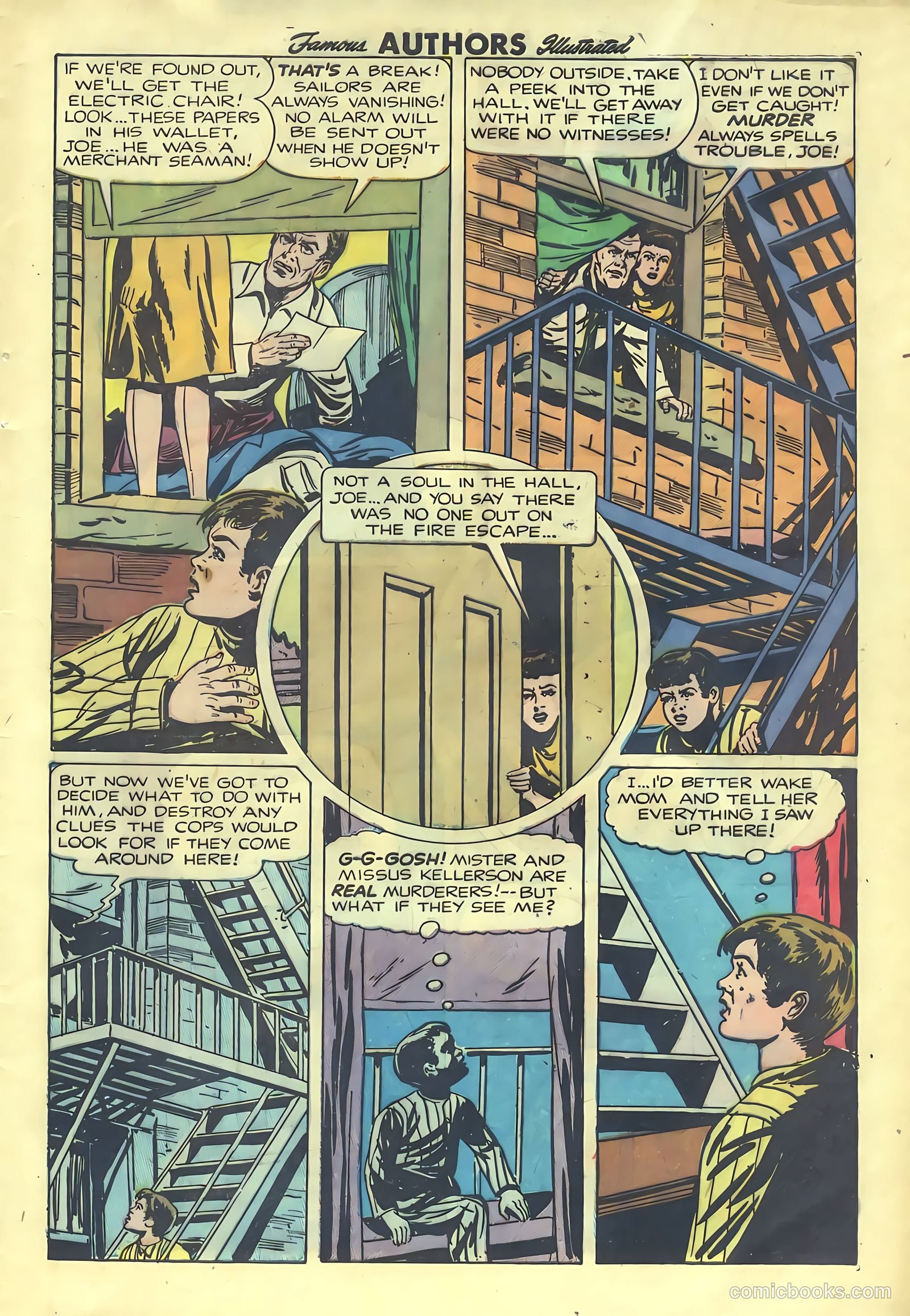 Stories By Famous Authors Illustrated 7 - The Window #1 — page 9 of 52