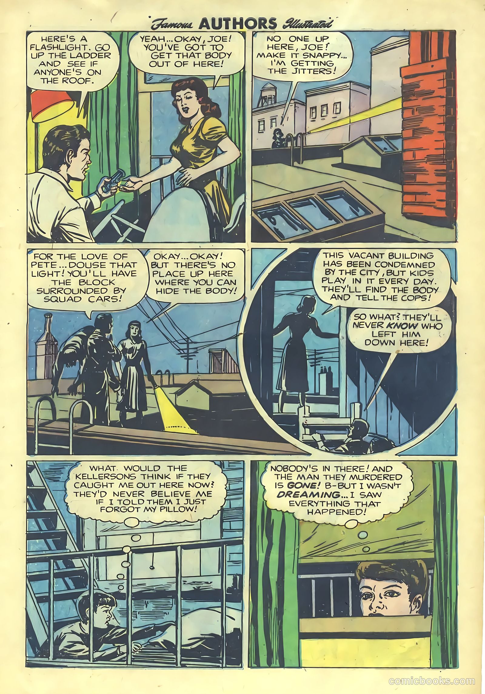 Stories By Famous Authors Illustrated 7 - The Window #1 — page 11 of 52