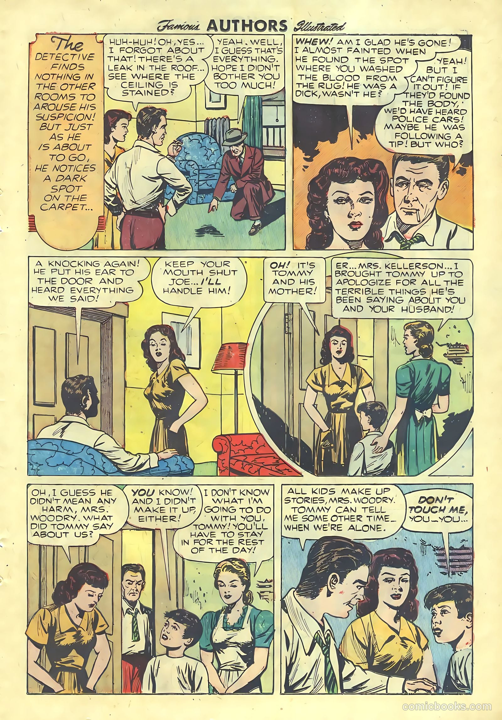 Stories By Famous Authors Illustrated 7 - The Window #1 — page 17 of 52