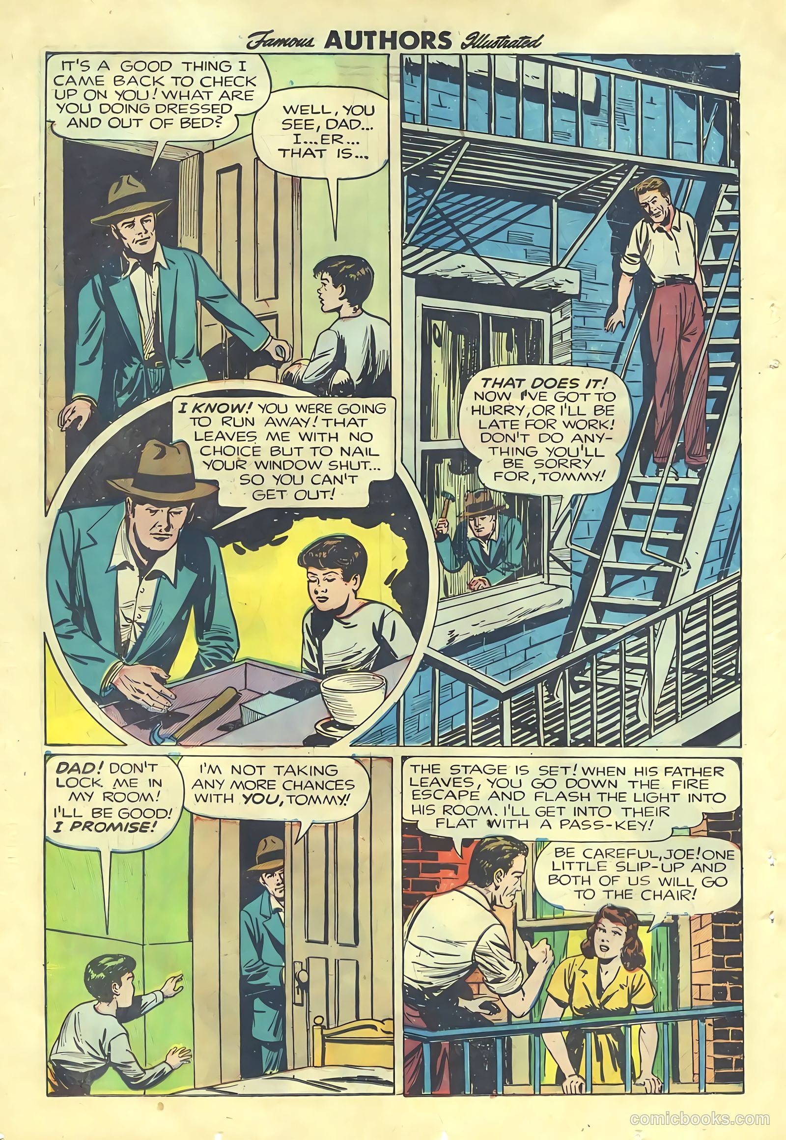 Stories By Famous Authors Illustrated 7 - The Window #1 — page 22 of 52