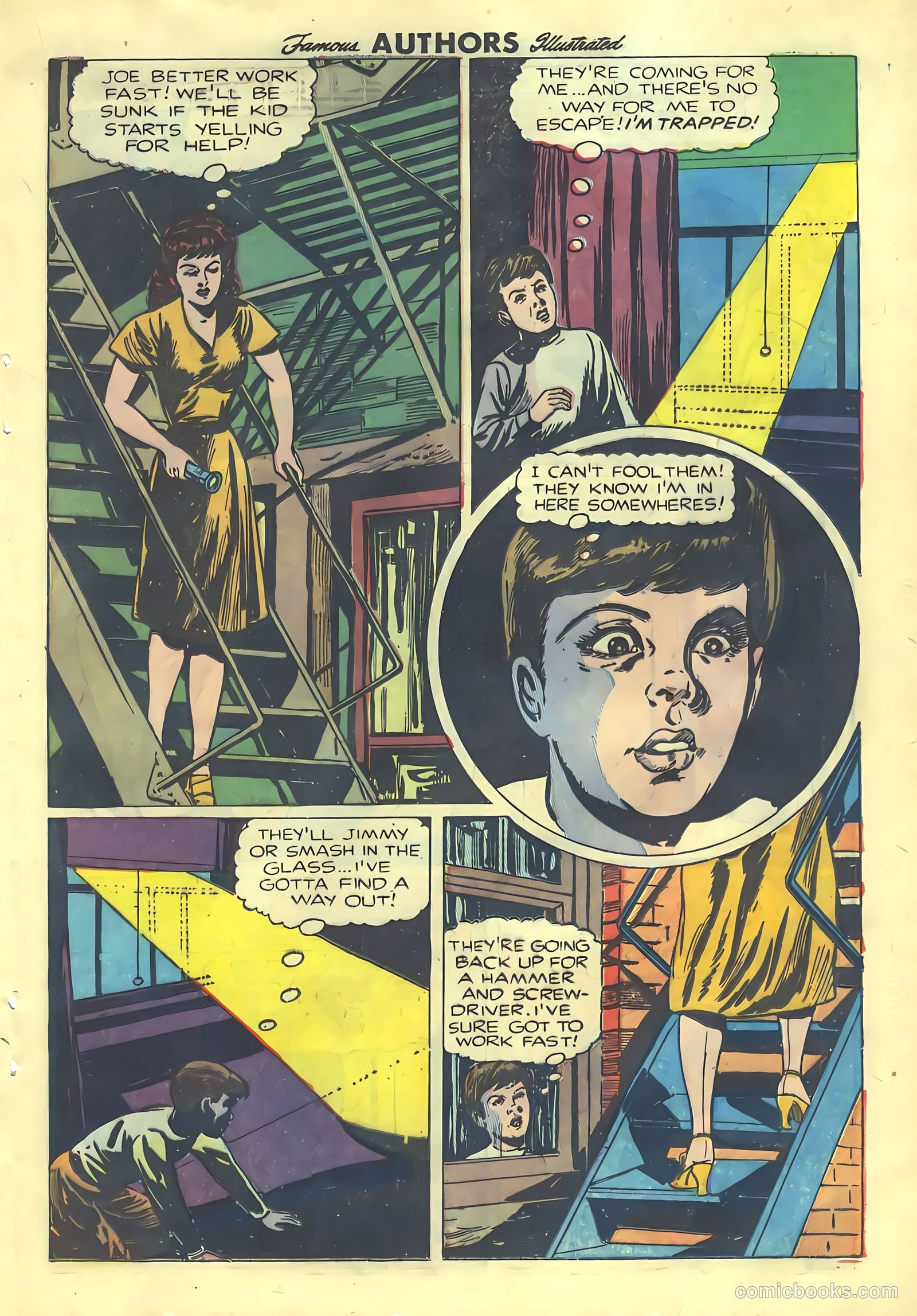 Stories By Famous Authors Illustrated 7 - The Window #1 — page 23 of 52