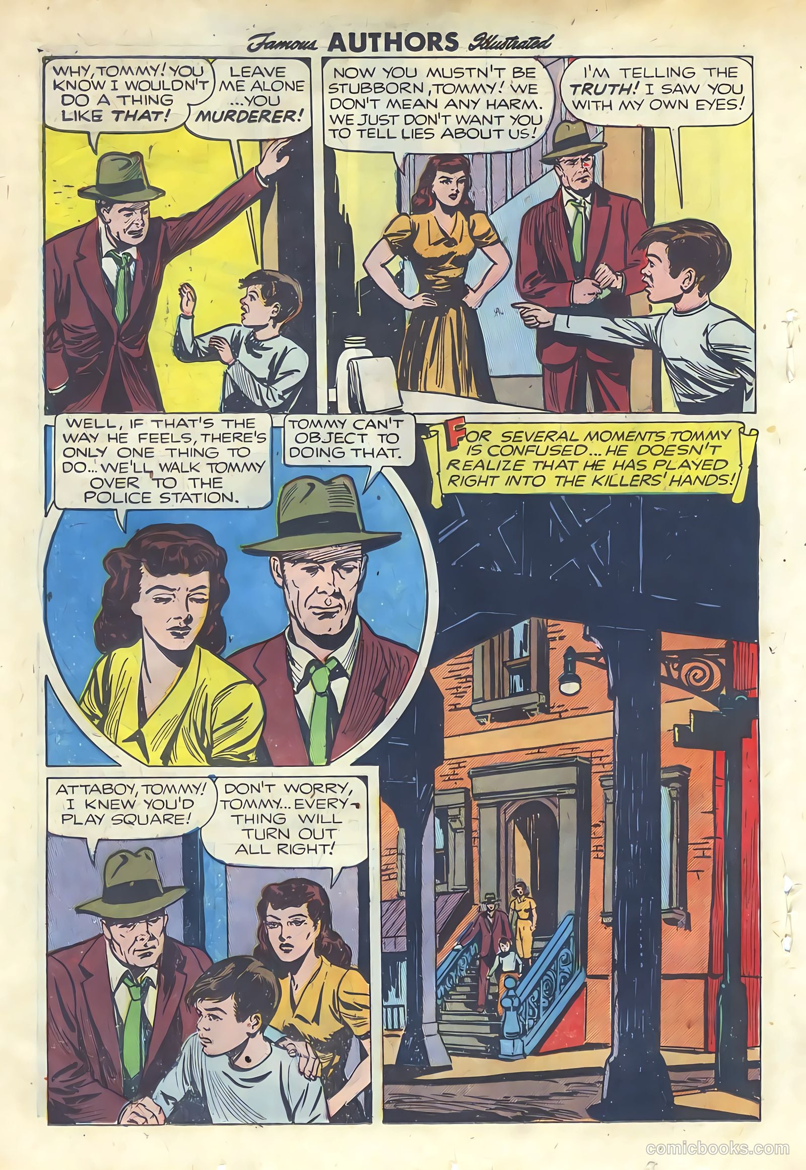 Stories By Famous Authors Illustrated 7 - The Window #1 — page 26 of 52