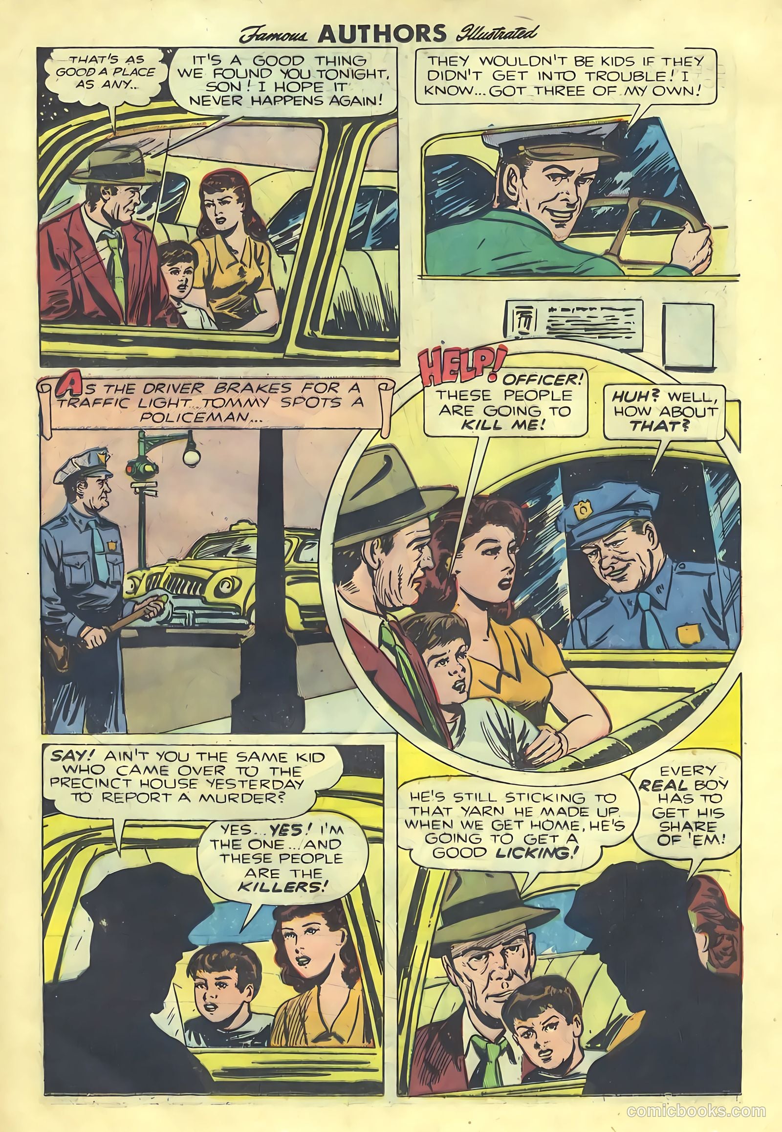 Stories By Famous Authors Illustrated 7 - The Window #1 — page 30 of 52