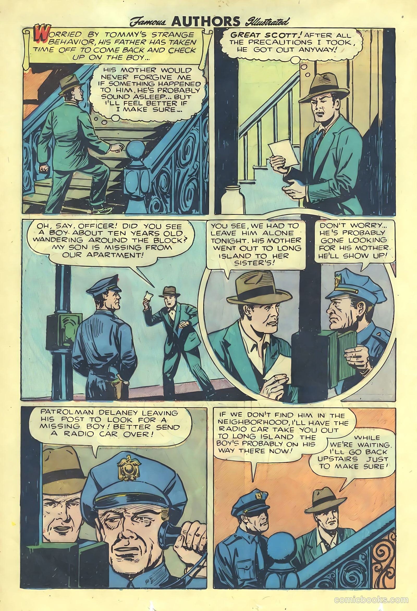 Stories By Famous Authors Illustrated 7 - The Window #1 — page 32 of 52