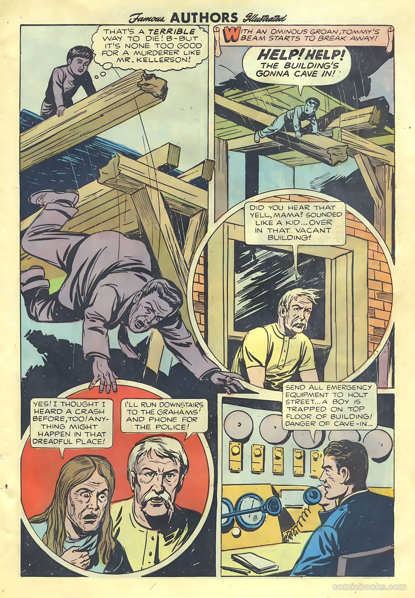 Stories By Famous Authors Illustrated 7 - The Window #1 — page 43 of 52
