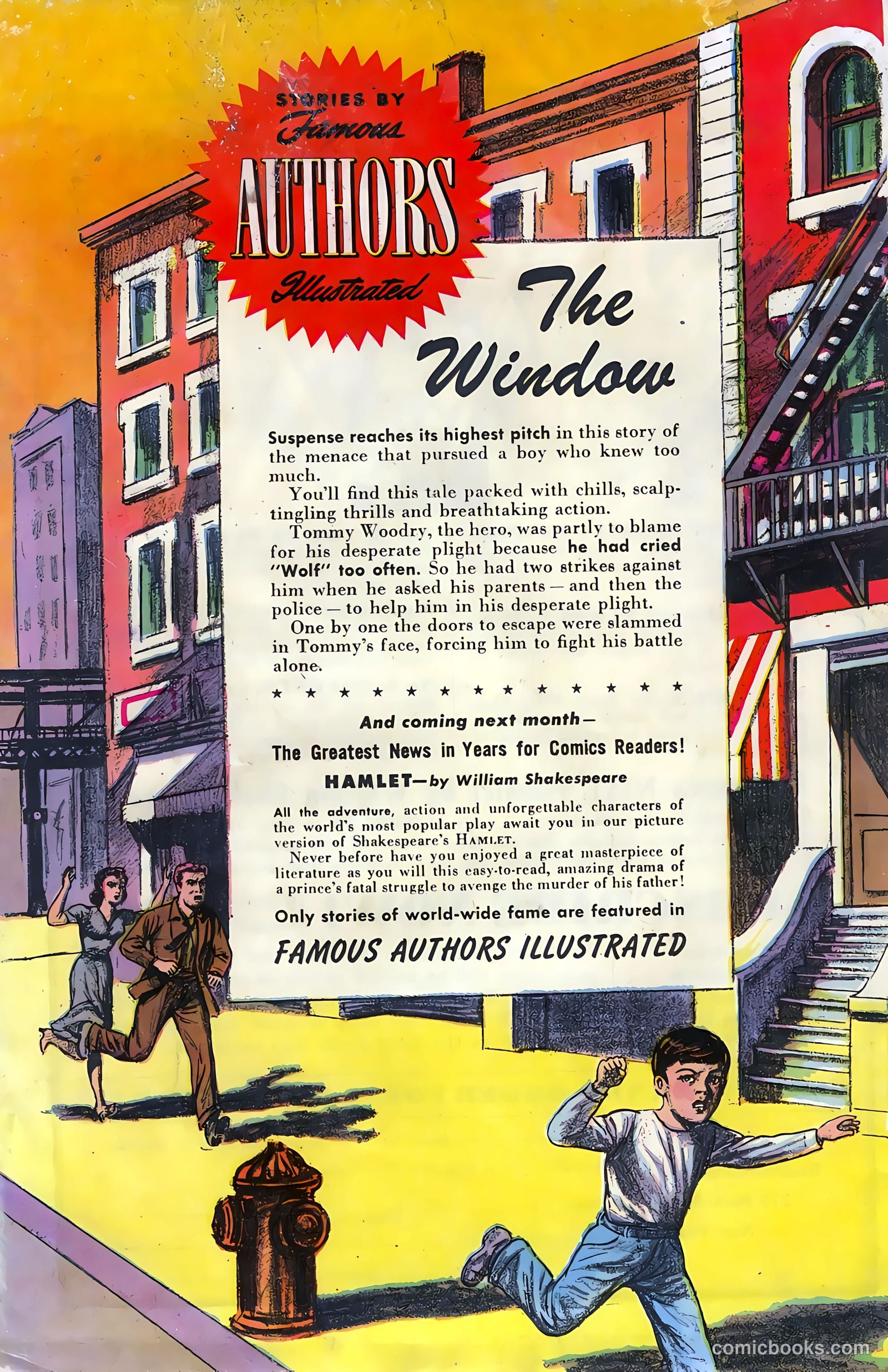 Stories By Famous Authors Illustrated 7 - The Window #1 — page 52 of 52
