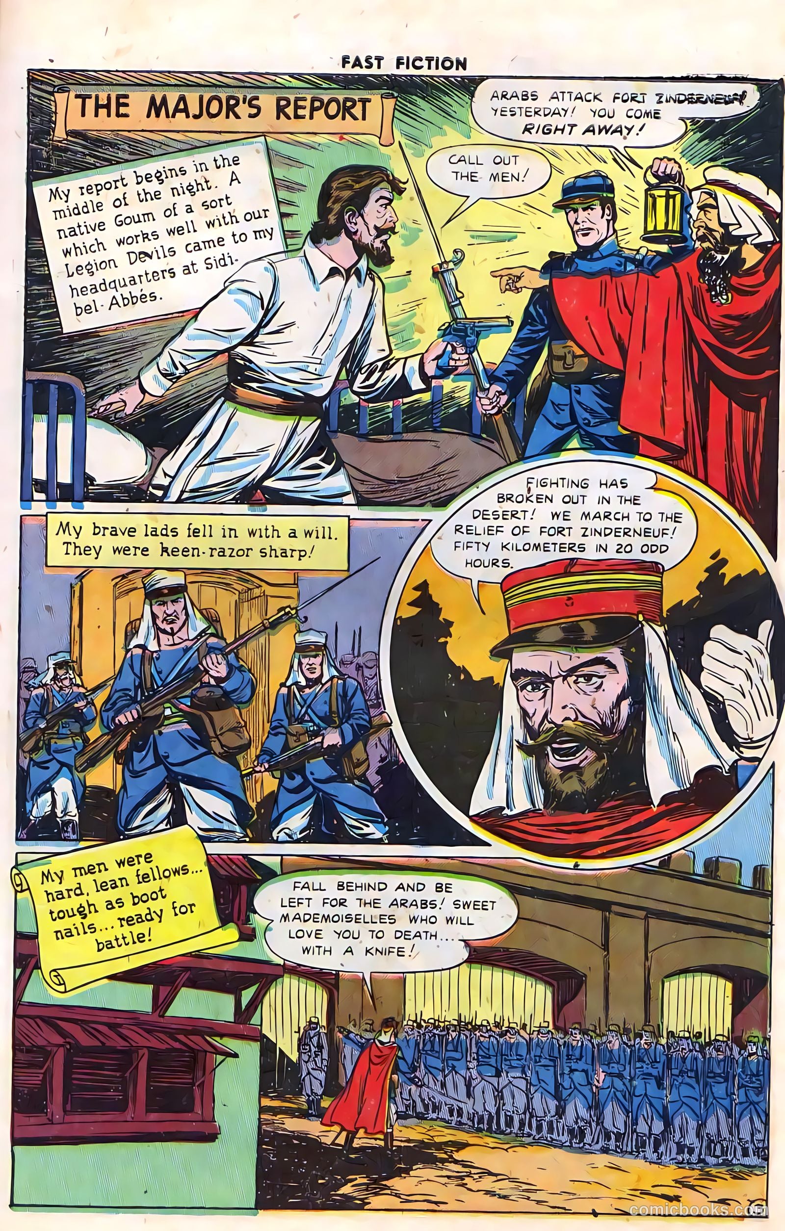 Stories By Famous Authors Illustrated 5 - BeauGeste #1 — page 5 of 56