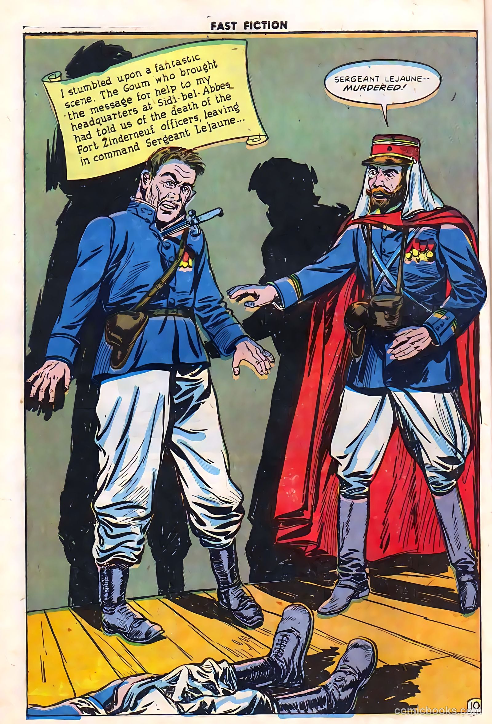 Stories By Famous Authors Illustrated 5 - BeauGeste #1 — page 12 of 56