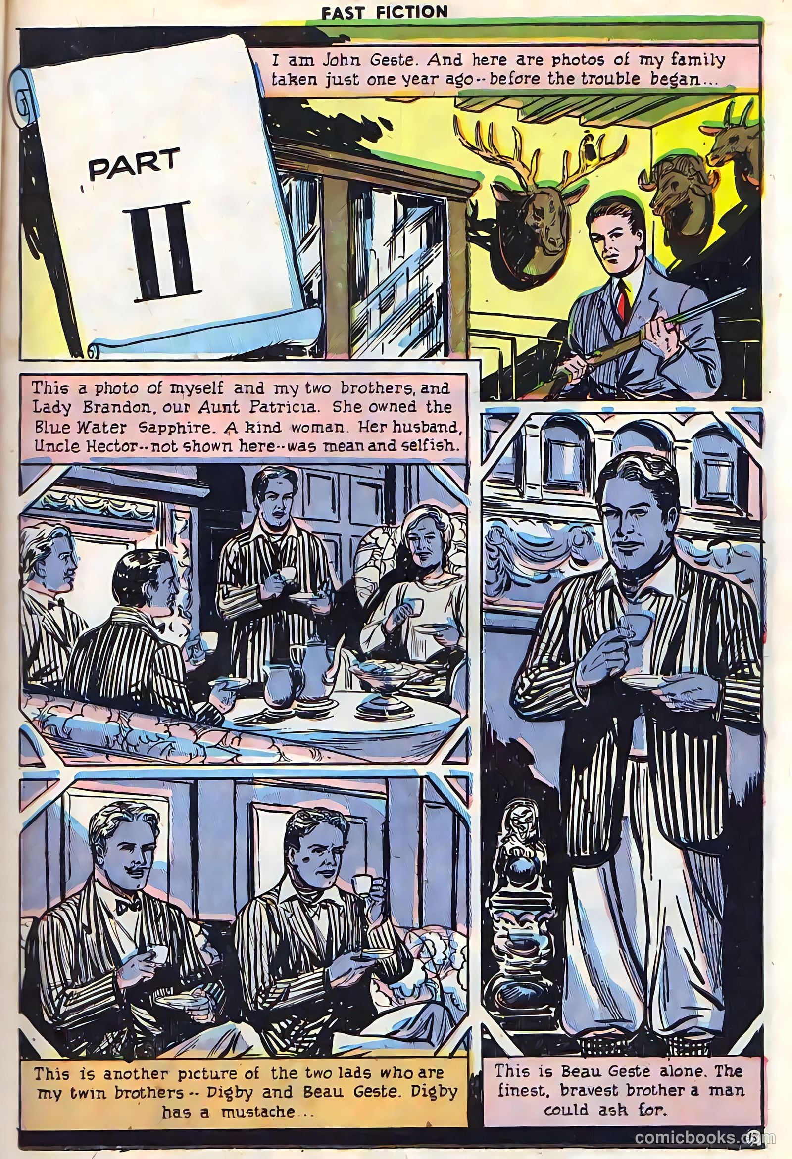 Stories By Famous Authors Illustrated 5 - BeauGeste #1 — page 17 of 56