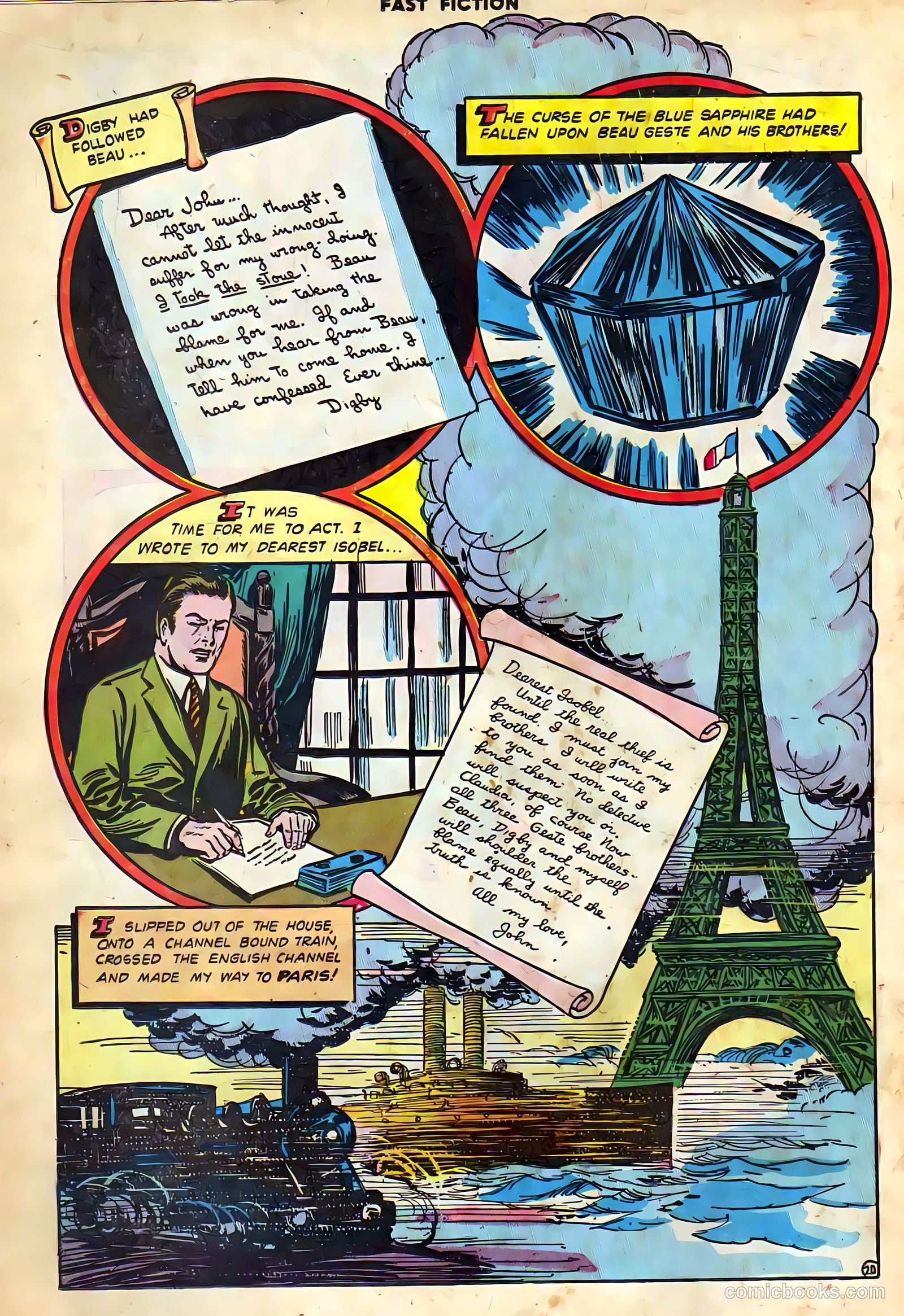 Stories By Famous Authors Illustrated 5 - BeauGeste #1 — page 22 of 56