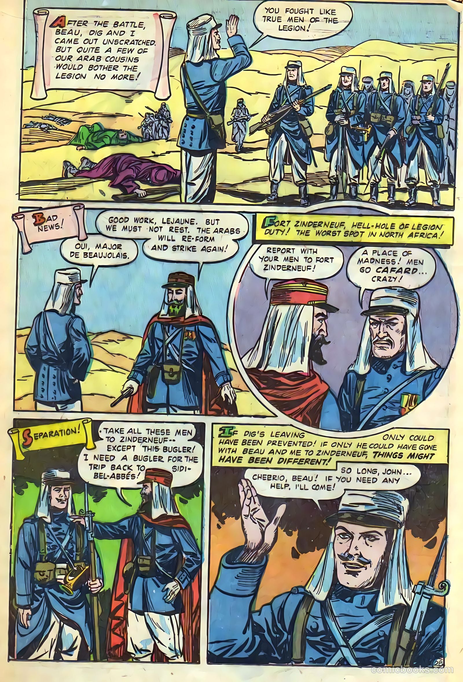 Stories By Famous Authors Illustrated 5 - BeauGeste #1 — page 30 of 56