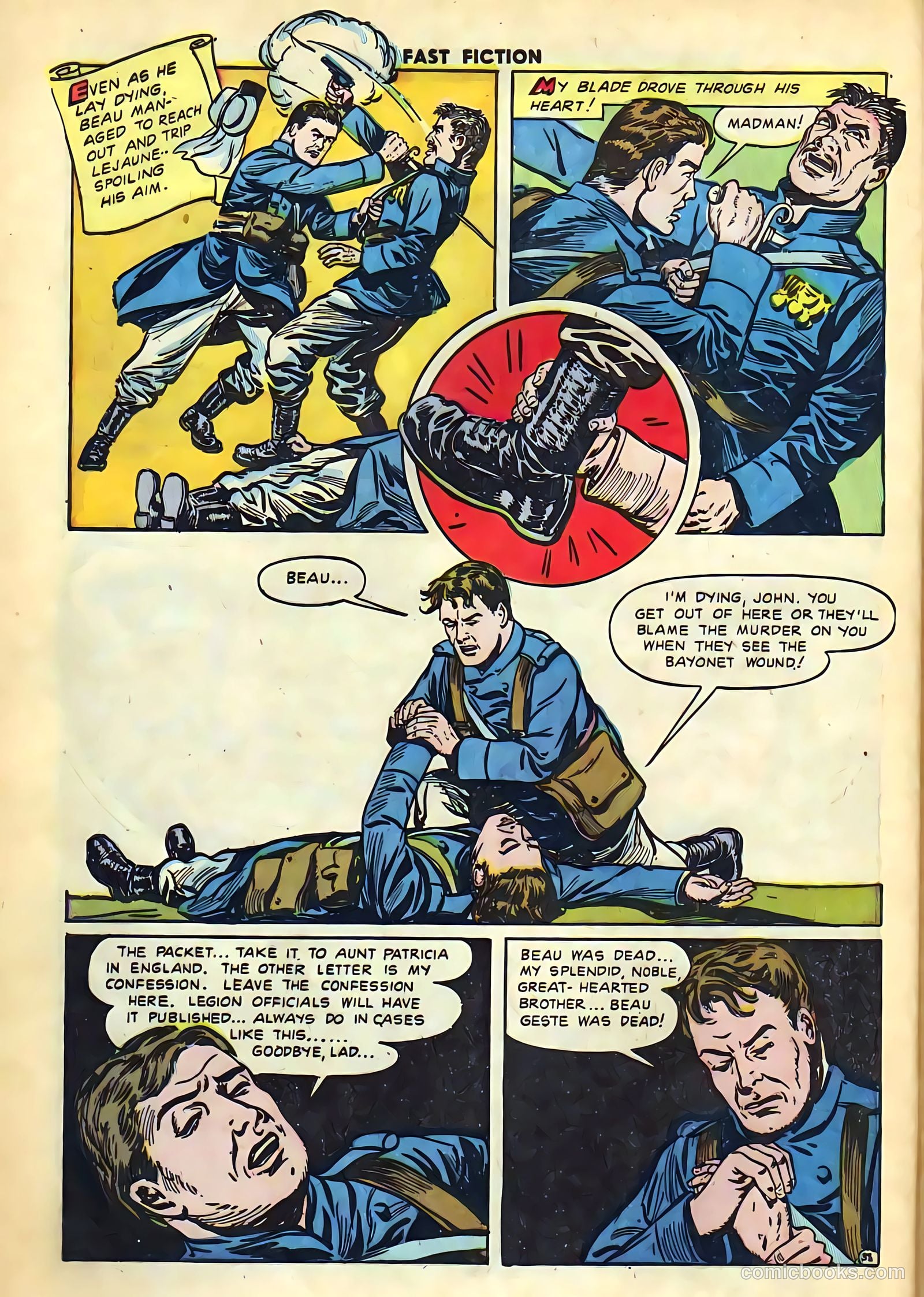 Stories By Famous Authors Illustrated 5 - BeauGeste #1 — page 40 of 56