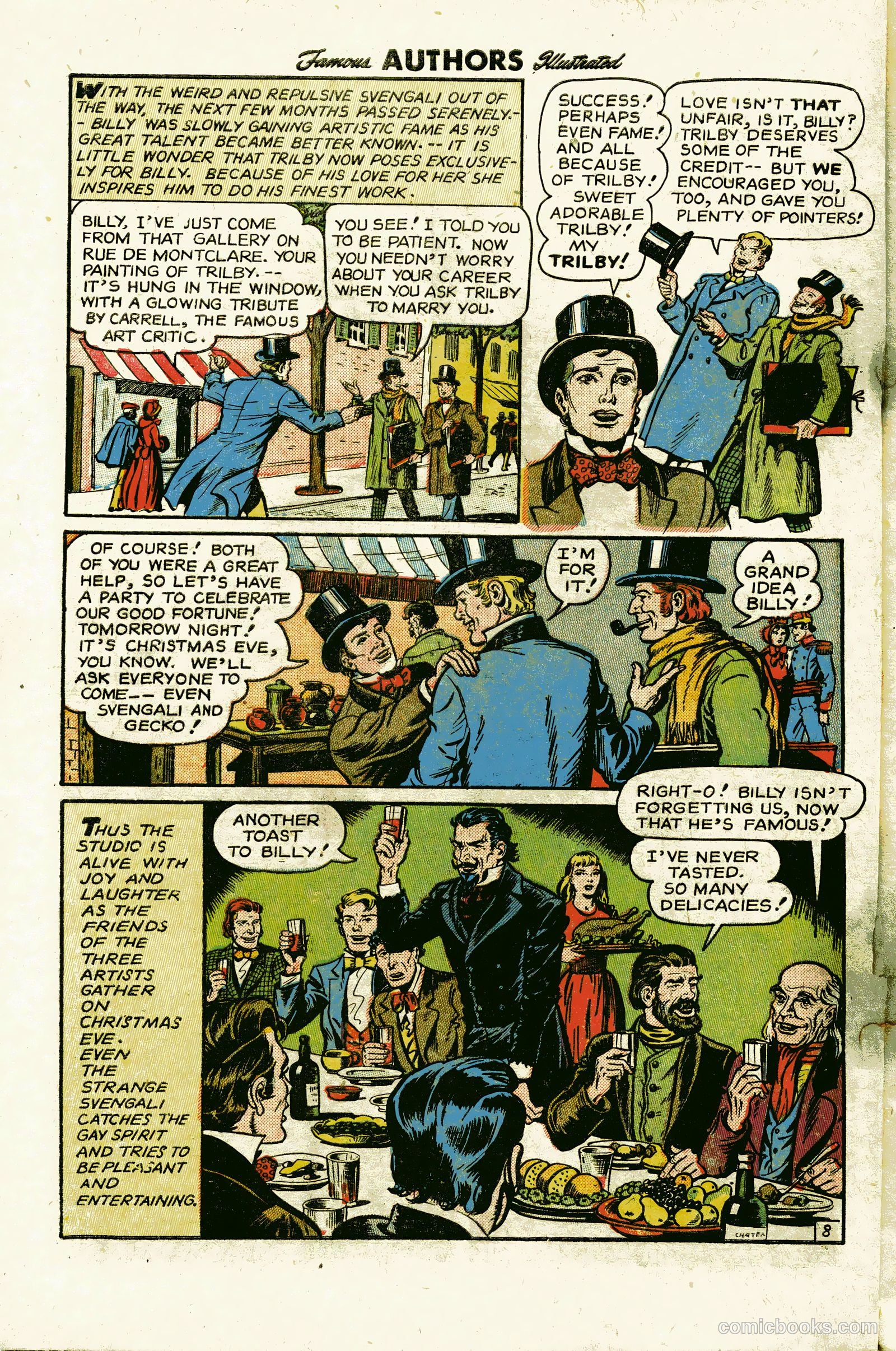 Stories By Famous Authors Illustrated 12 - La Svengali #1 — page 10 of 36