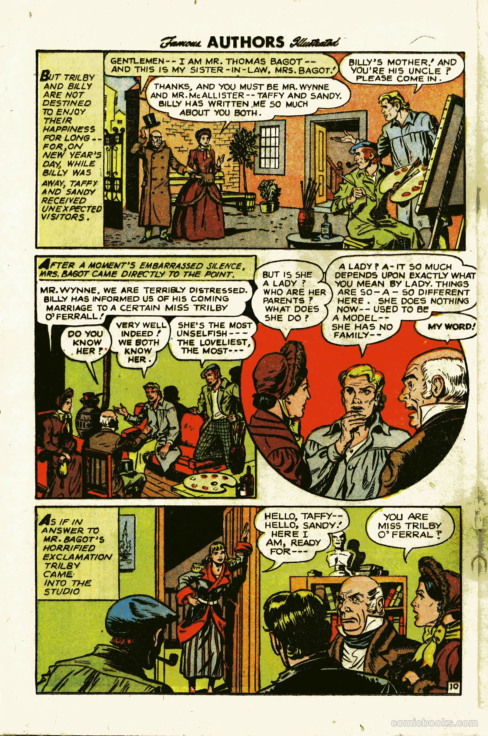 Stories By Famous Authors Illustrated 12 - La Svengali #1 — page 12 of 36