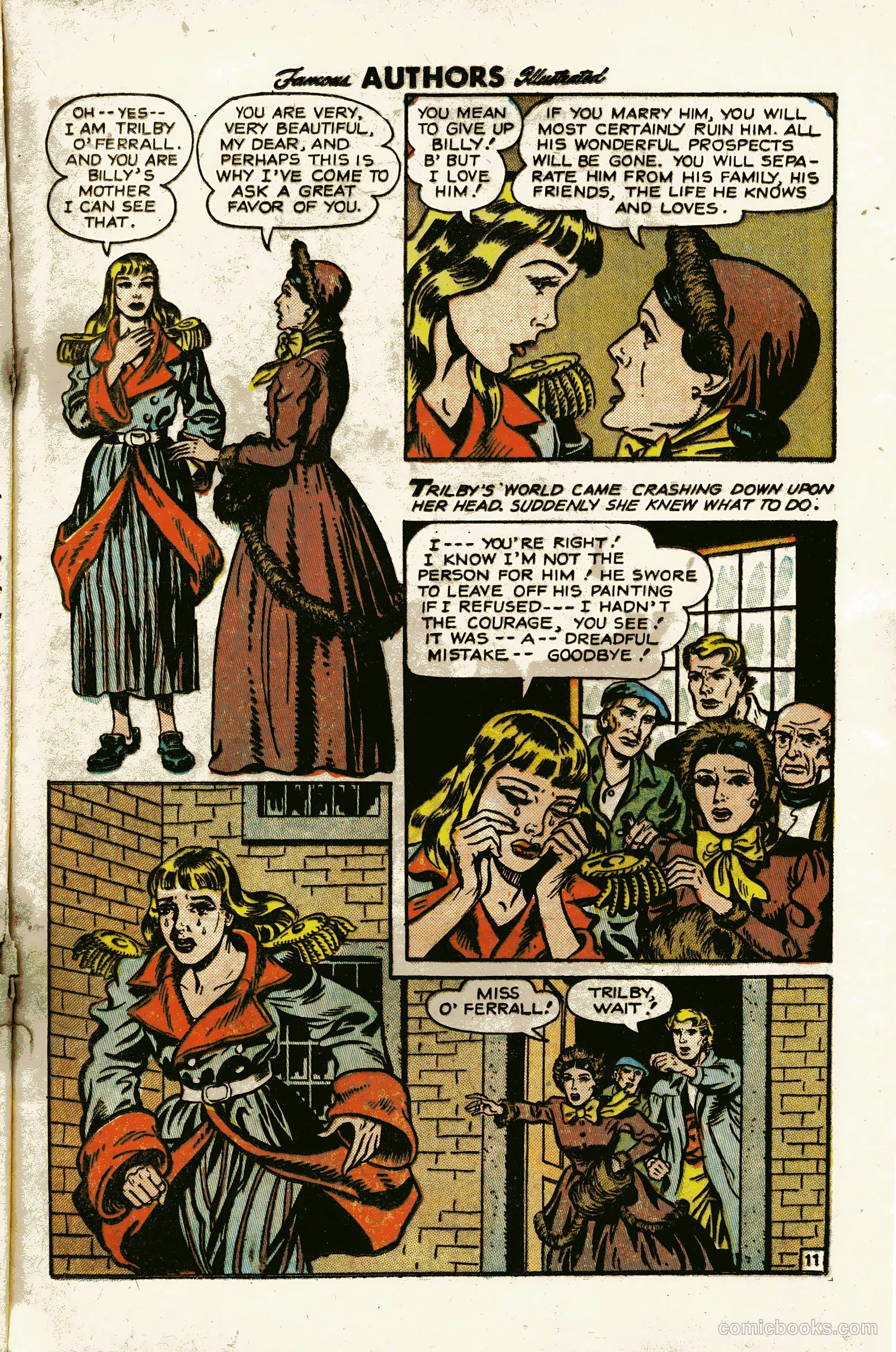 Stories By Famous Authors Illustrated 12 - La Svengali #1 — page 13 of 36