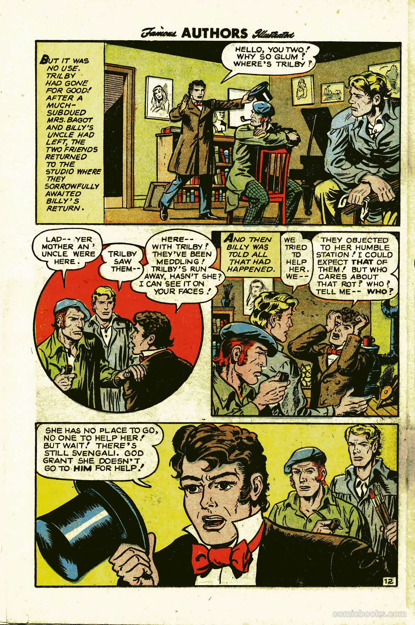 Stories By Famous Authors Illustrated 12 - La Svengali #1 — page 14 of 36