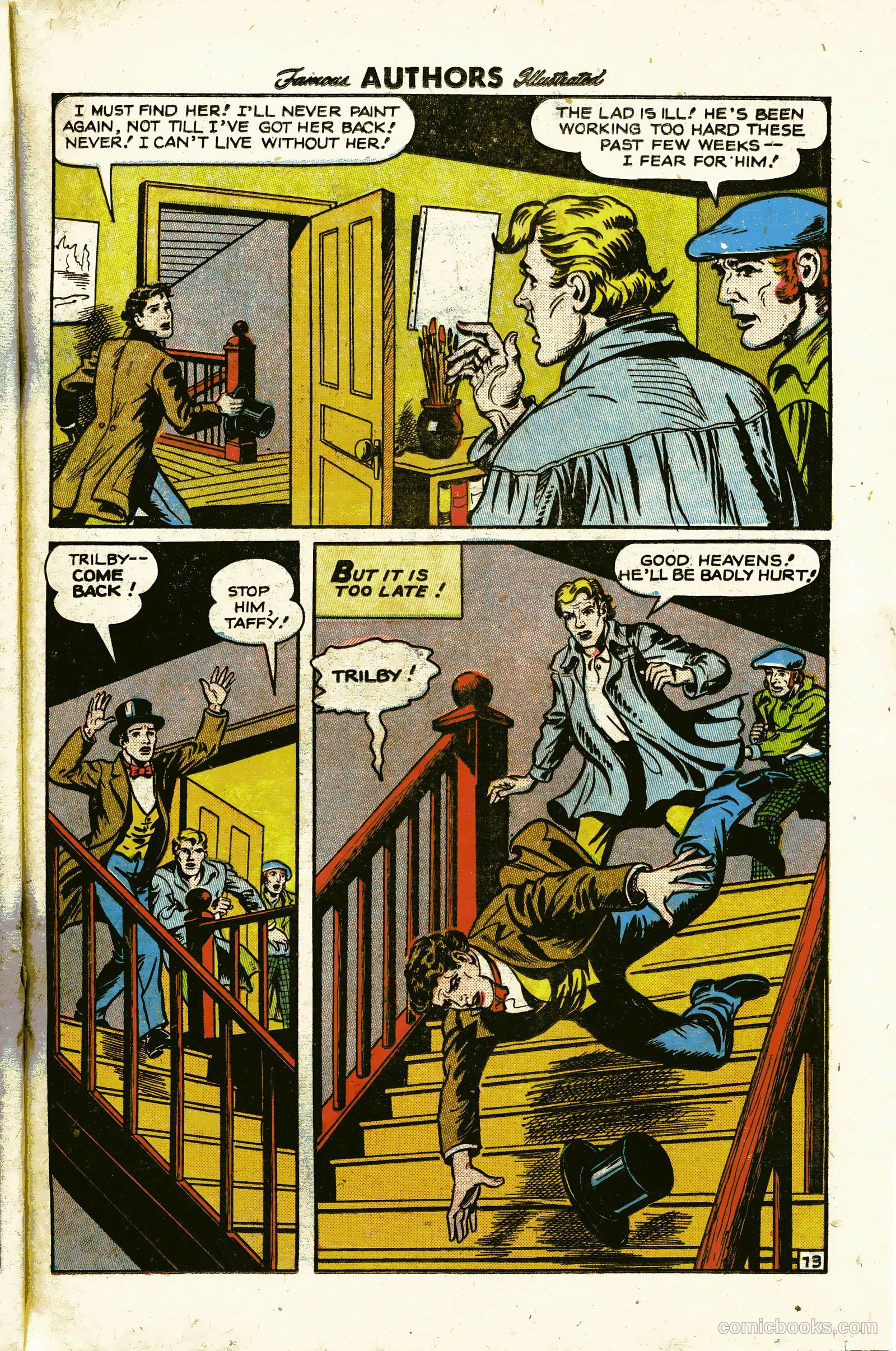 Stories By Famous Authors Illustrated 12 - La Svengali #1 — page 15 of 36