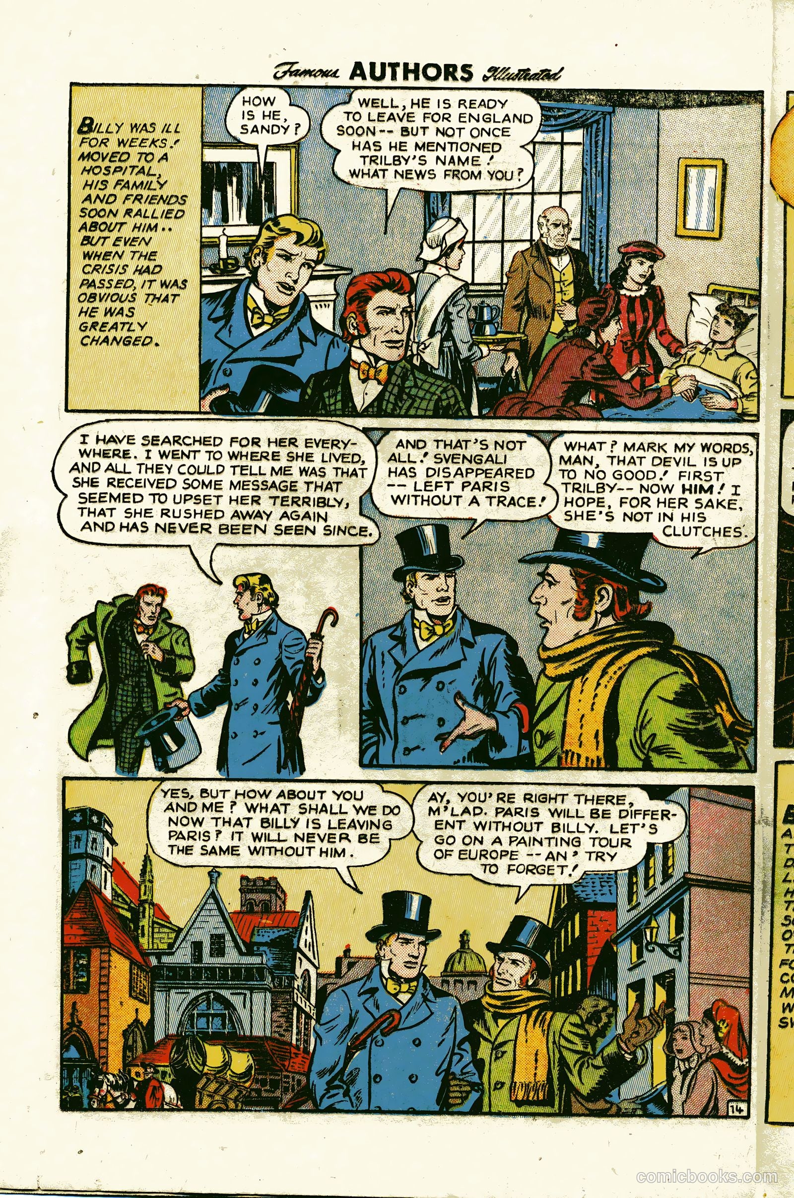 Stories By Famous Authors Illustrated 12 - La Svengali #1 — page 16 of 36