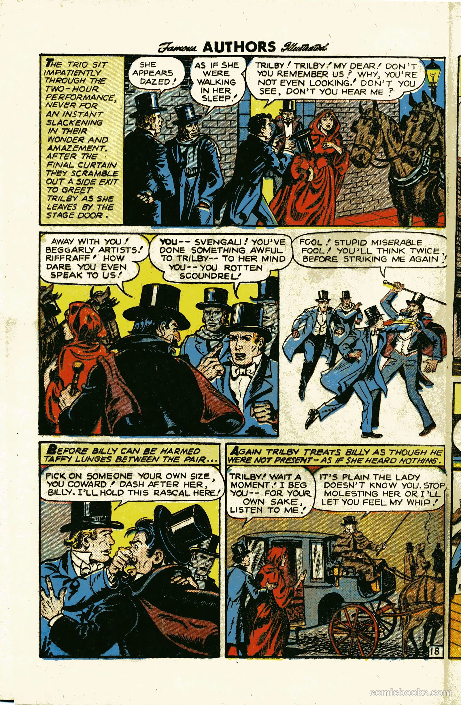 Stories By Famous Authors Illustrated 12 - La Svengali #1 — page 20 of 36
