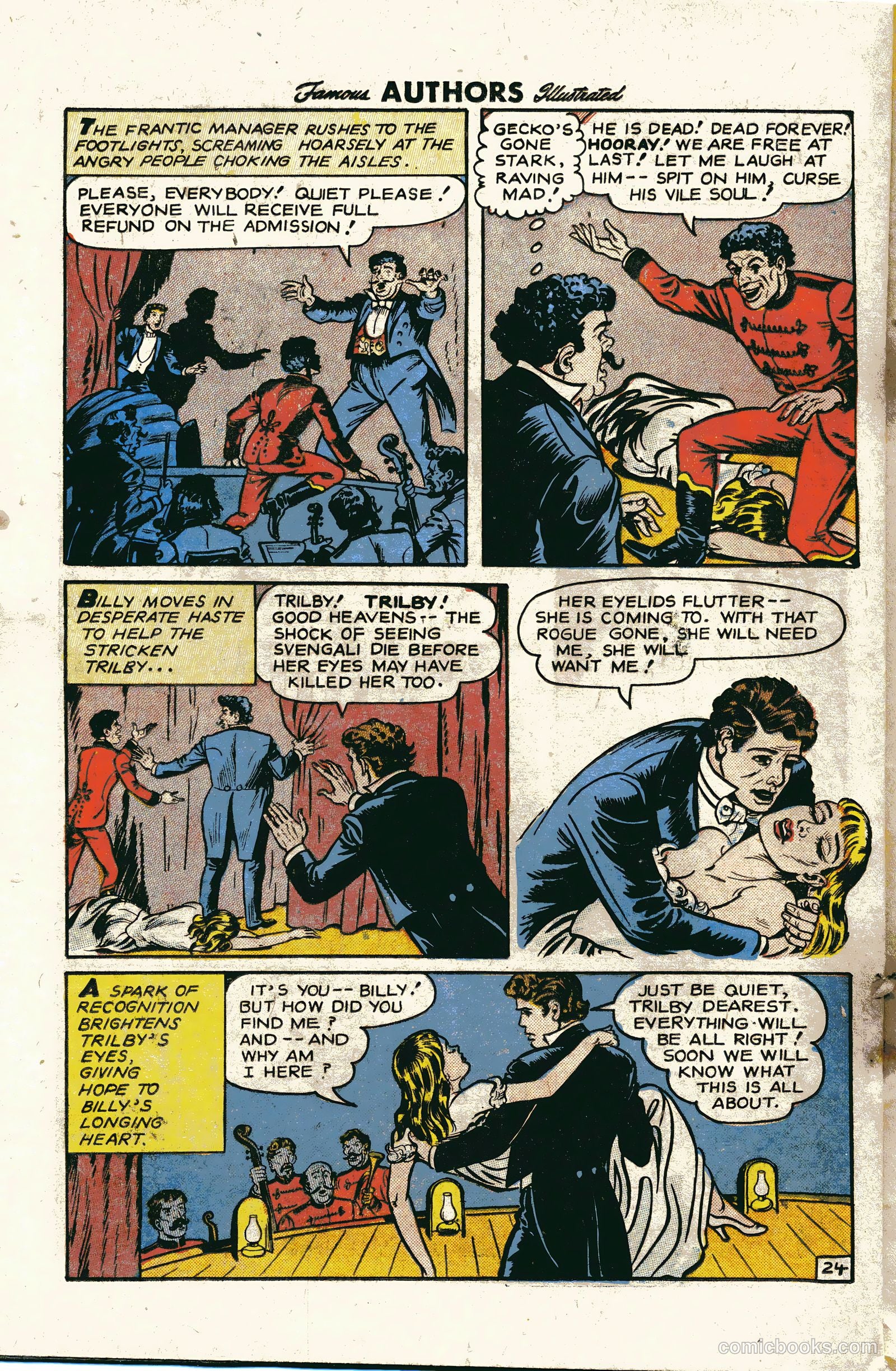 Stories By Famous Authors Illustrated 12 - La Svengali #1 — page 26 of 36