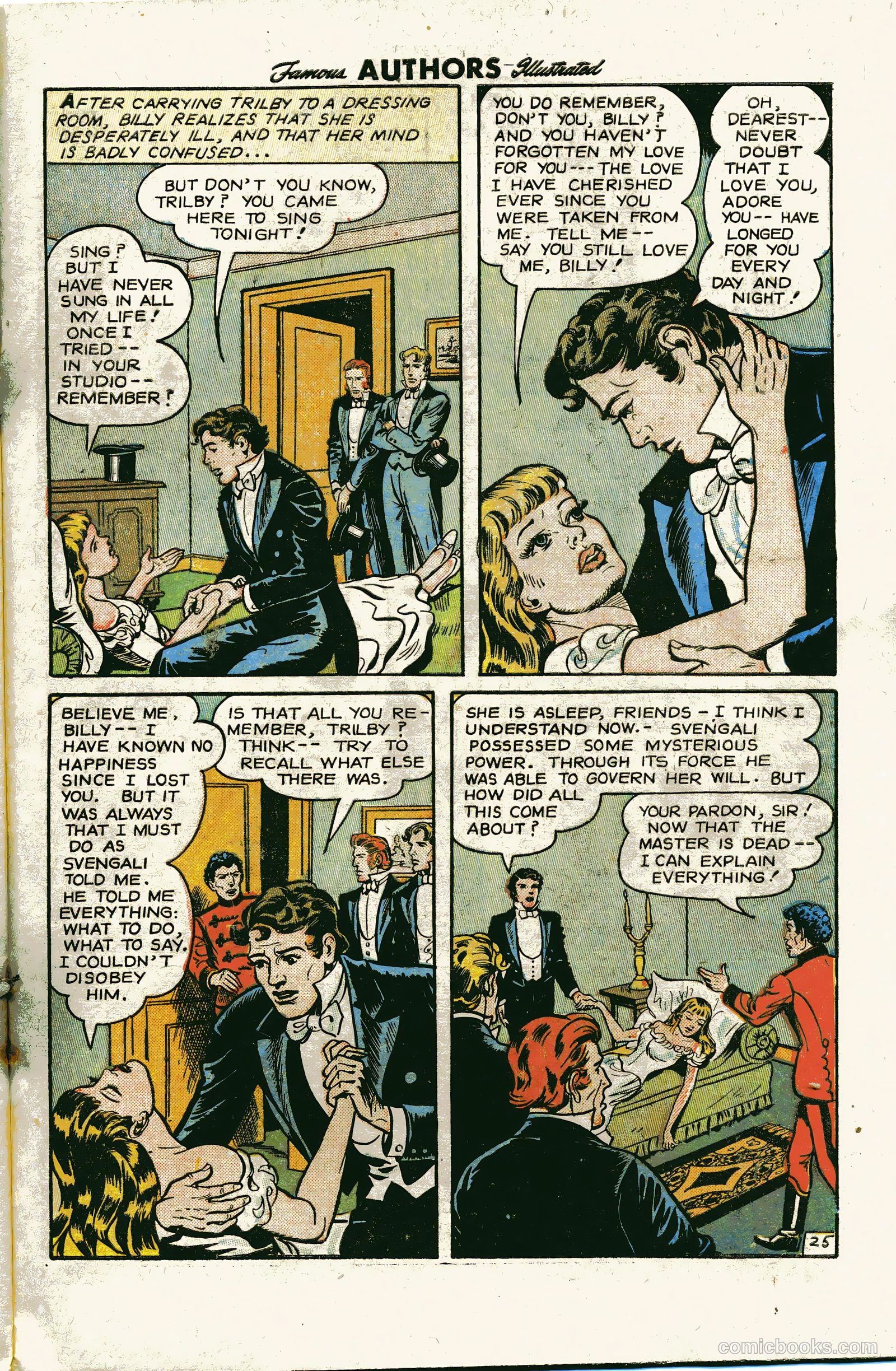 Stories By Famous Authors Illustrated 12 - La Svengali #1 — page 27 of 36