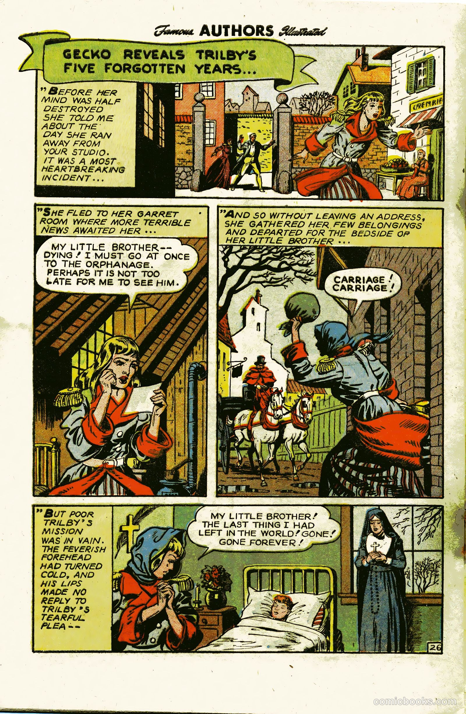 Stories By Famous Authors Illustrated 12 - La Svengali #1 — page 28 of 36