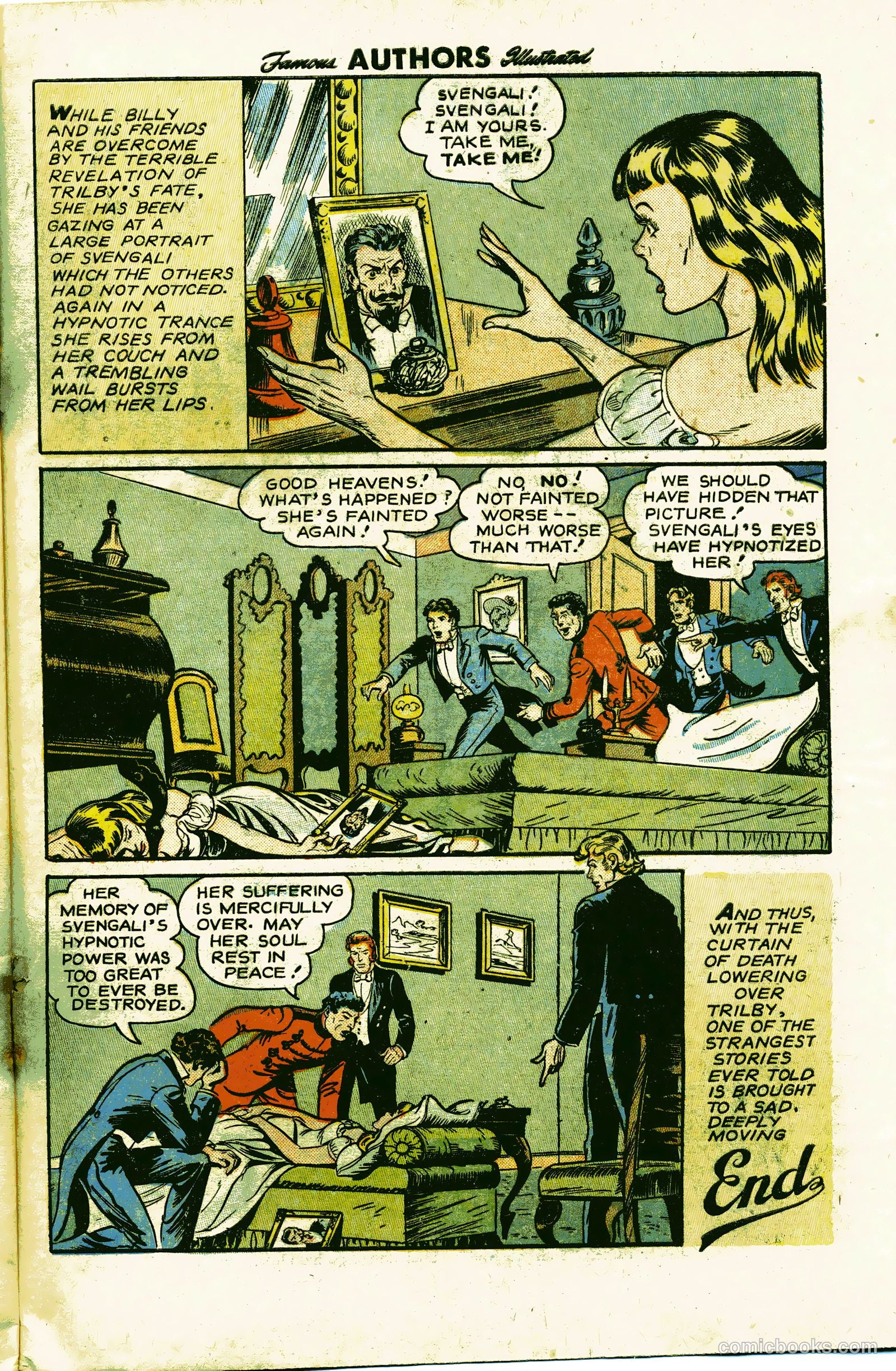 Stories By Famous Authors Illustrated 12 - La Svengali #1 — page 31 of 36