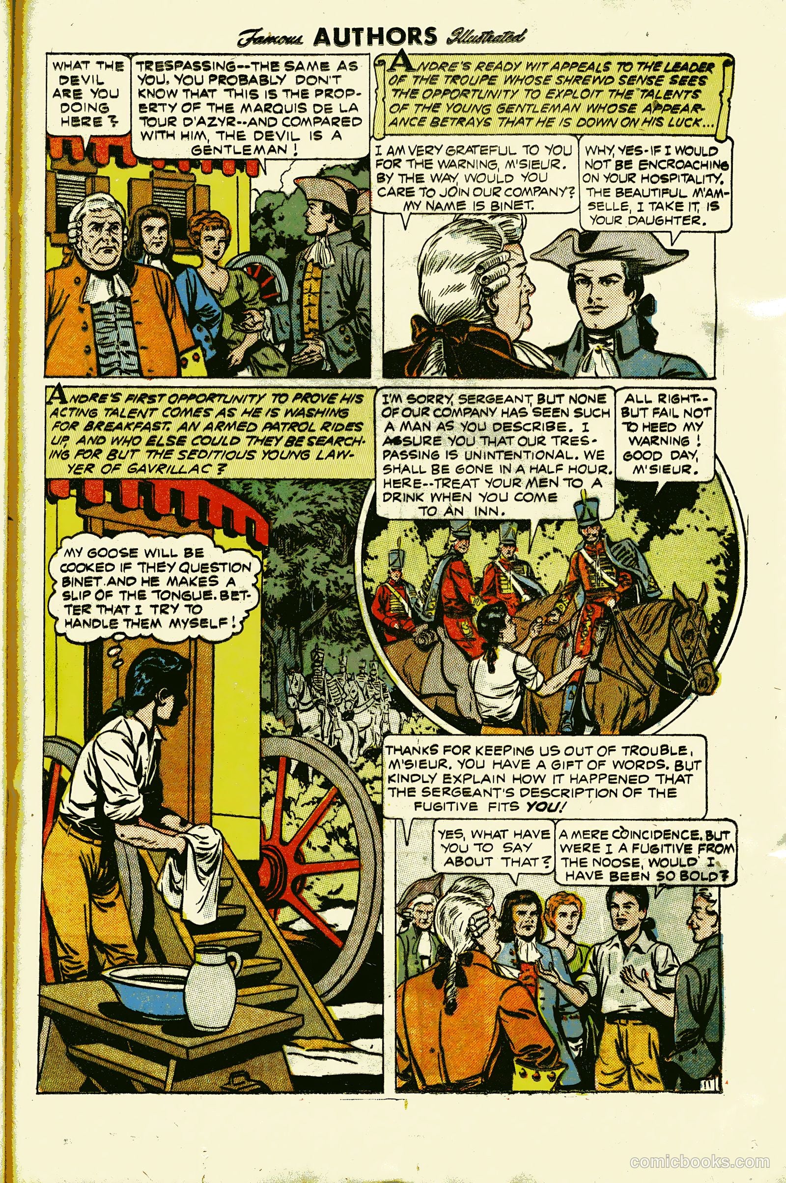 Stories By Famous Authors Illustrated 13 - Scaramouche #1 — page 13 of 36