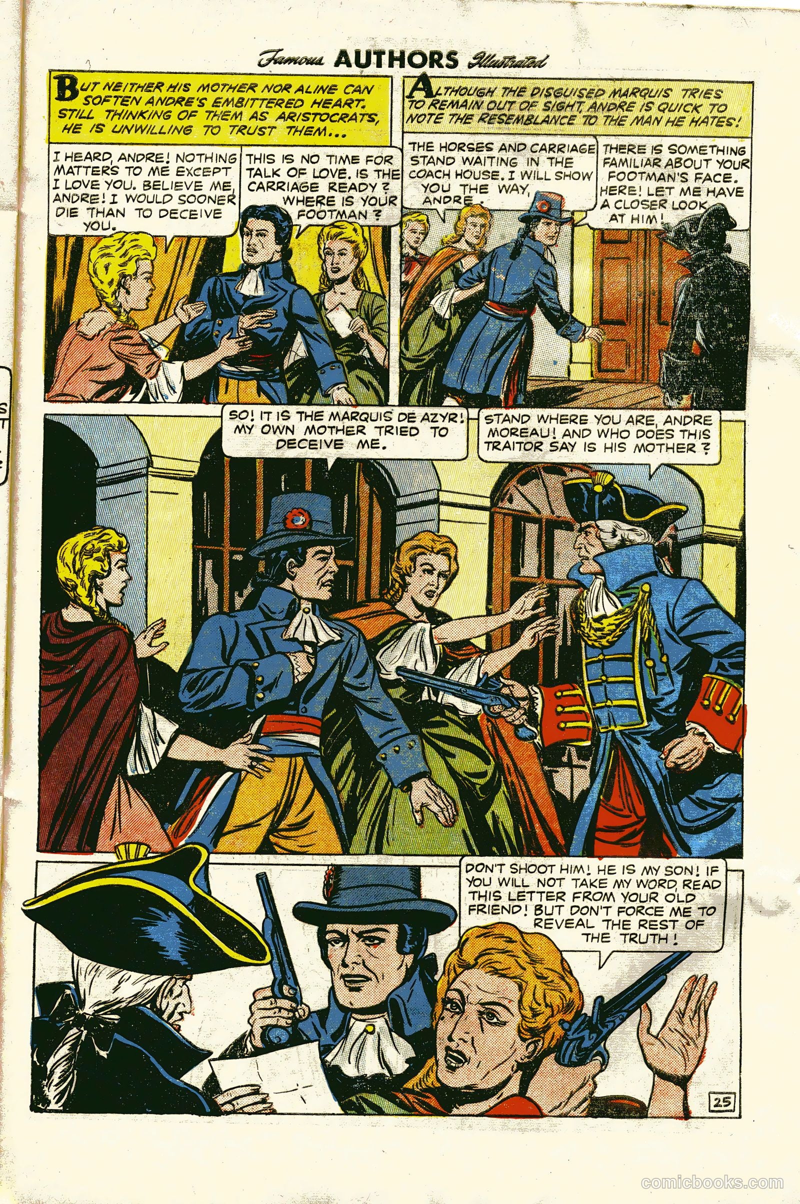 Stories By Famous Authors Illustrated 13 - Scaramouche #1 — page 27 of 36