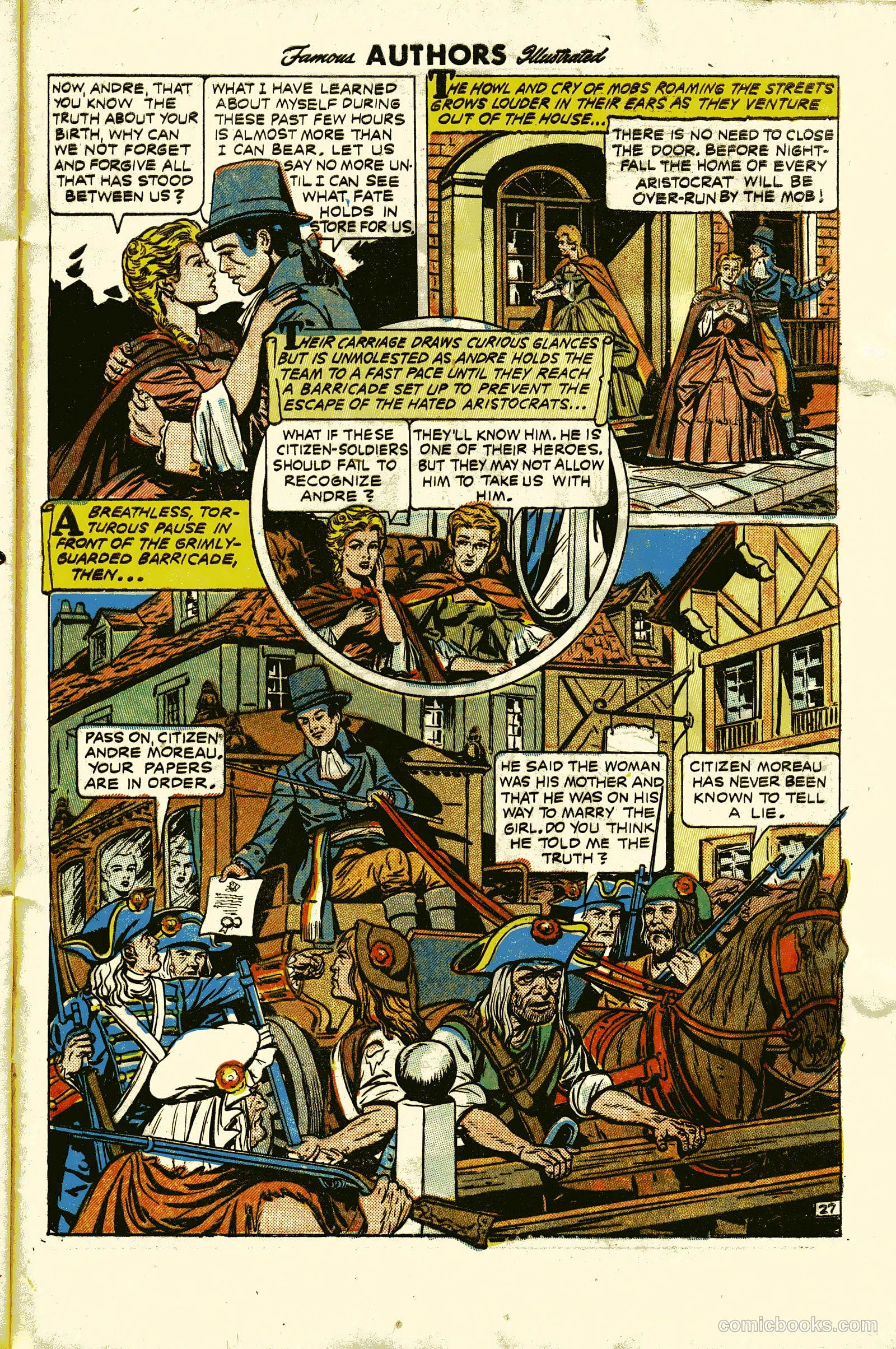 Stories By Famous Authors Illustrated 13 - Scaramouche #1 — page 29 of 36