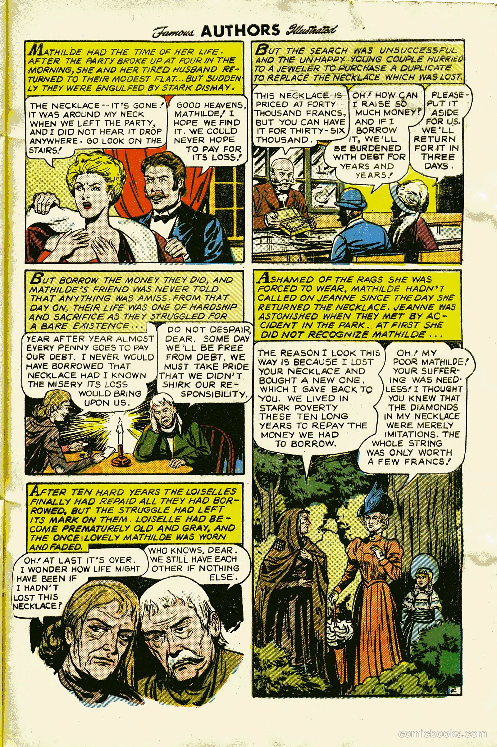 Stories By Famous Authors Illustrated 13 - Scaramouche #1 — page 33 of 36